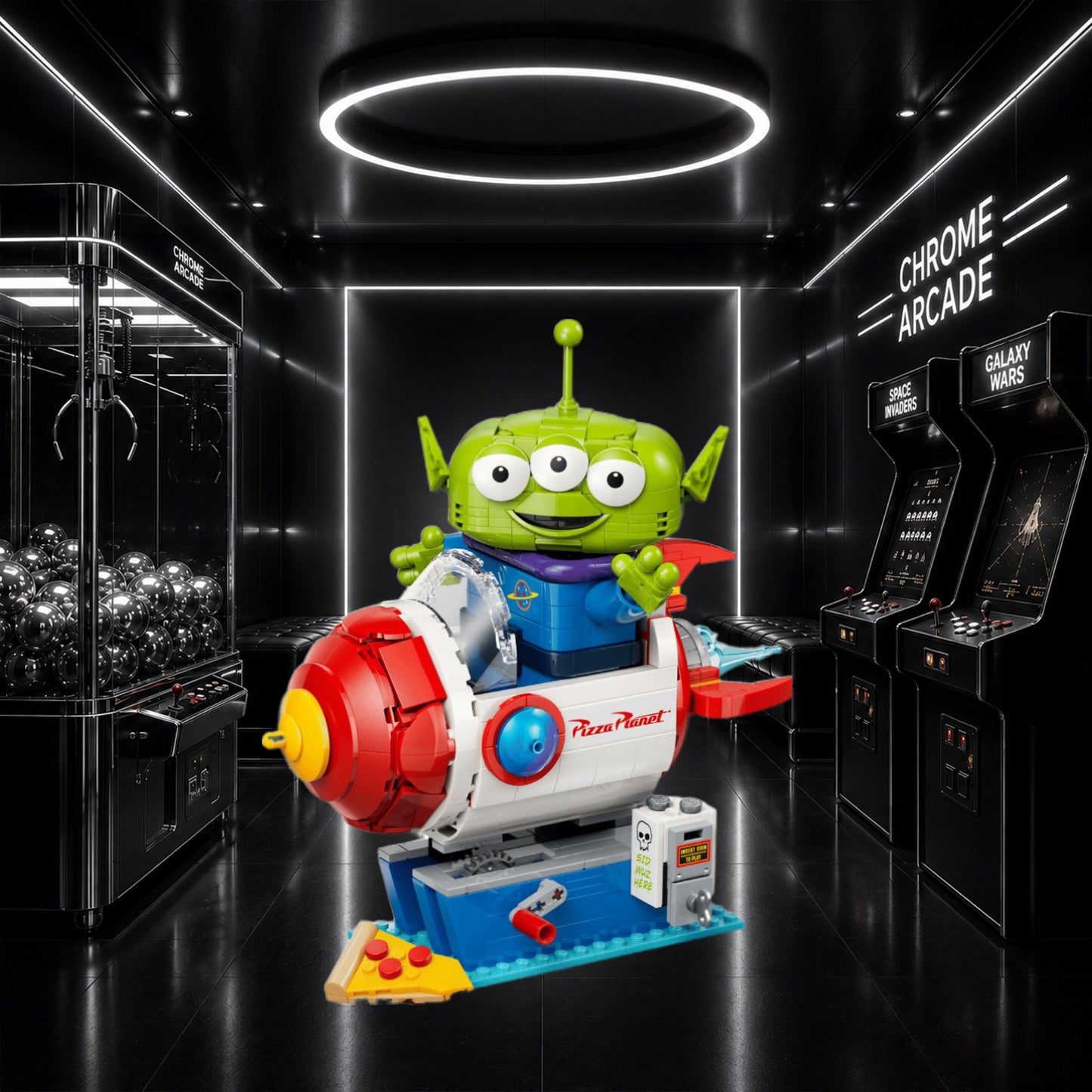 Tableau mural LEGO® Alien 43307, 3 finitions