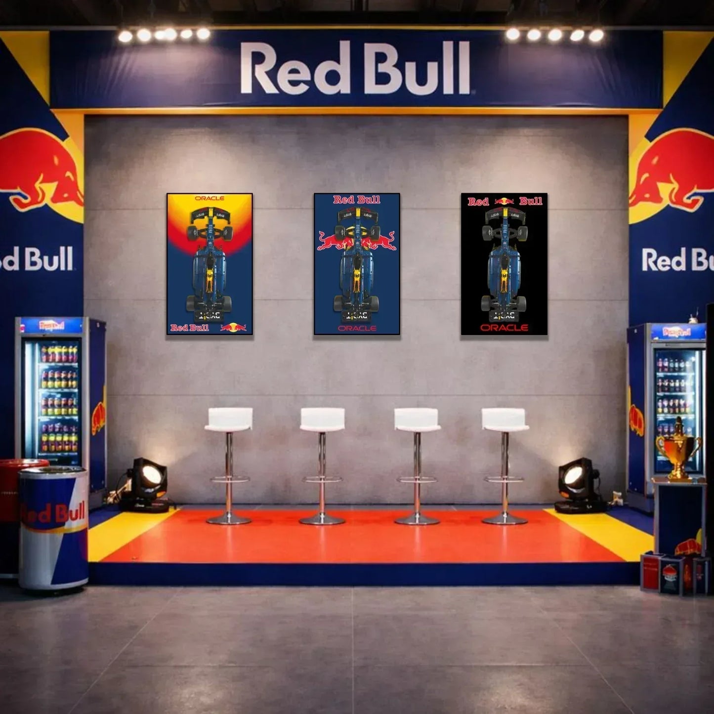 Tableau mural pour F1 RedBull LEGO 42206 - Kadris