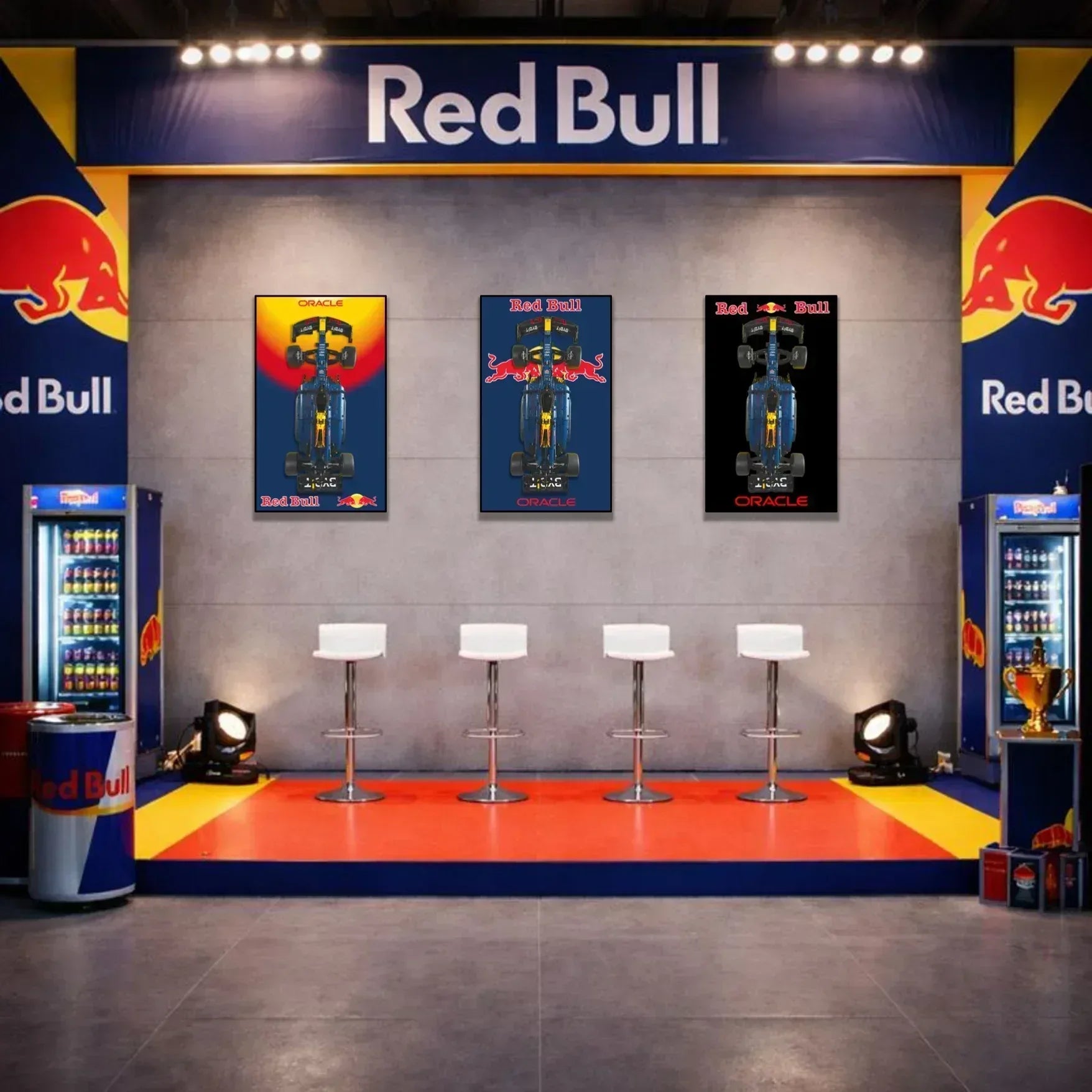Tableau mural pour F1 RedBull LEGO 42206 - Kadris