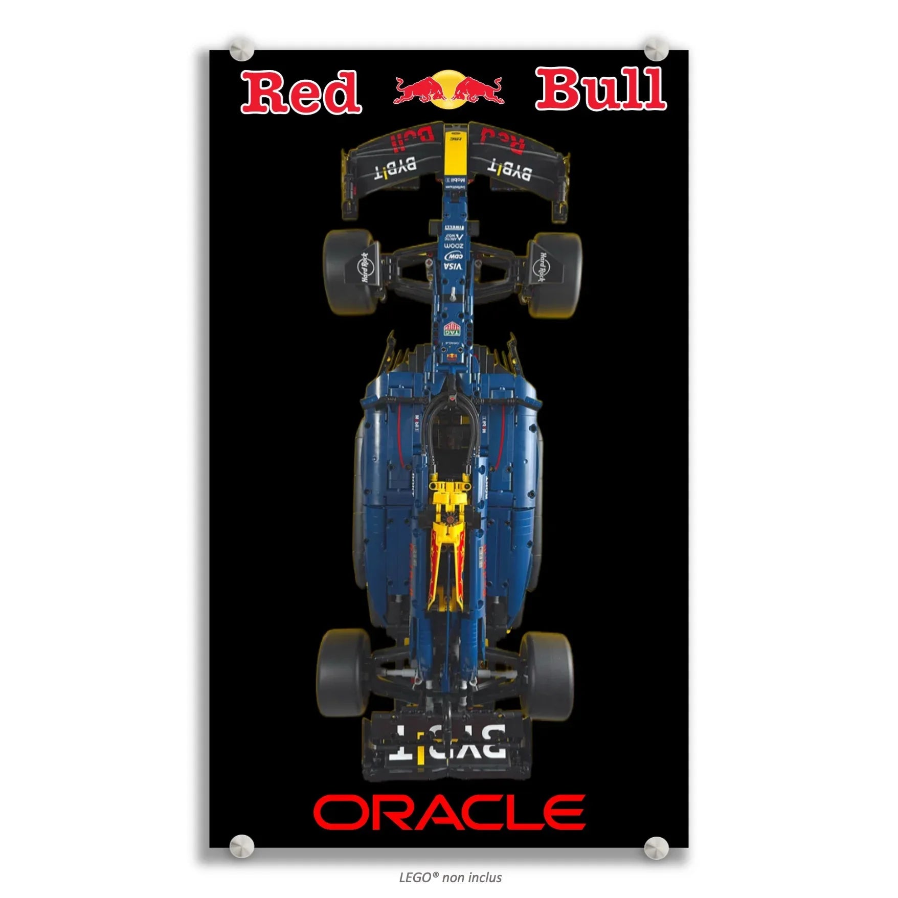 Tableau pour F1 RedBull LEGO Technic 42206 - Kadris