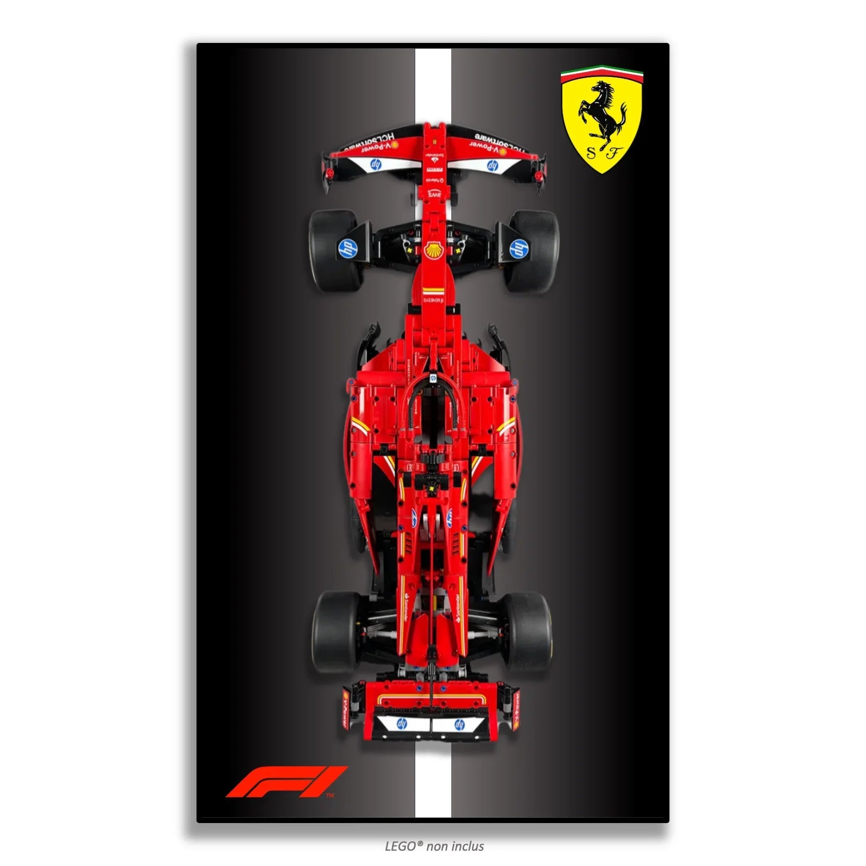 Tableau pour F1 Ferrari LEGO Technic 42207 - Kadris