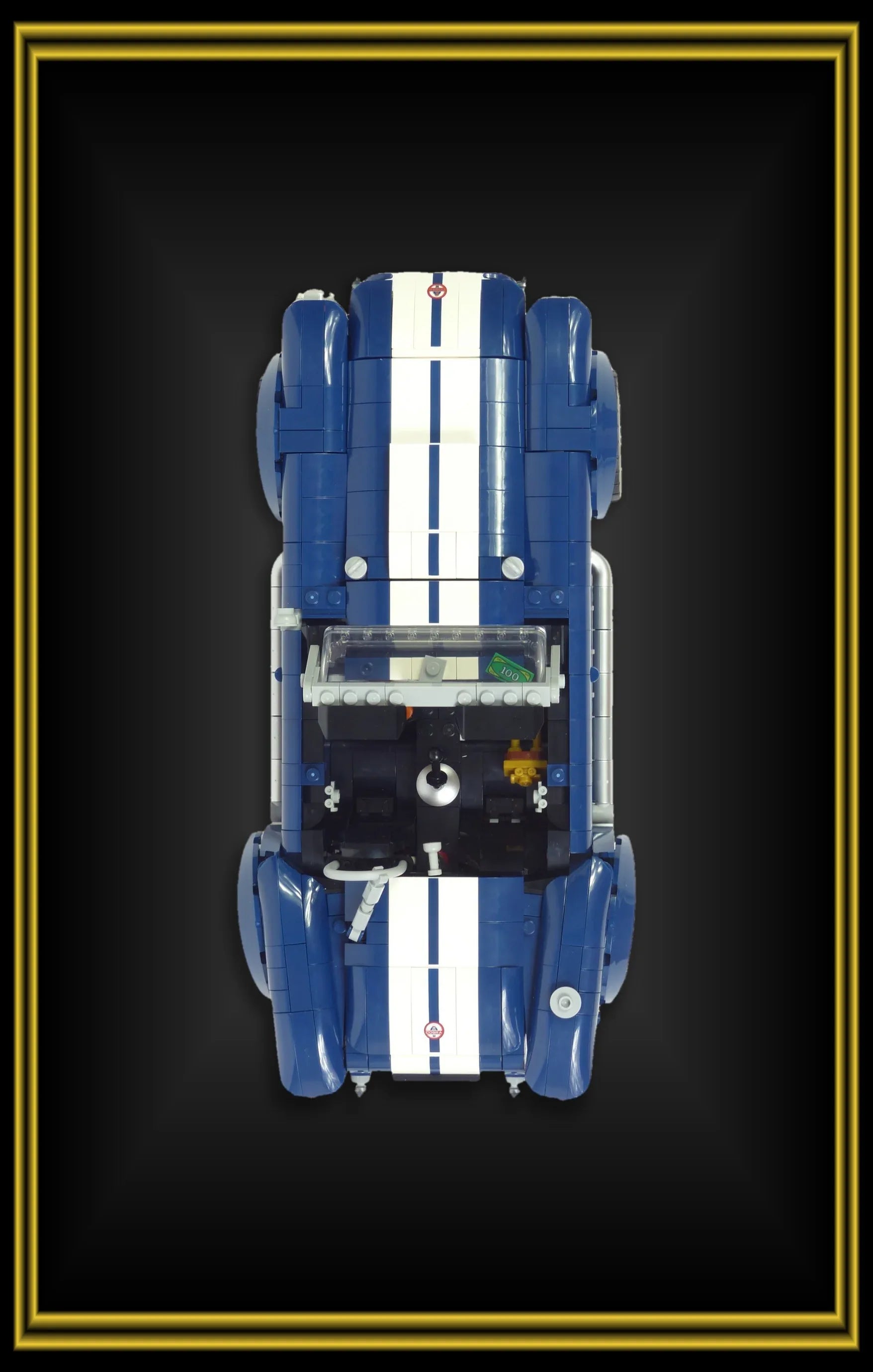 Tableau mural pour Shelby Cobra 427S/C LEGO 10357 - Kadris