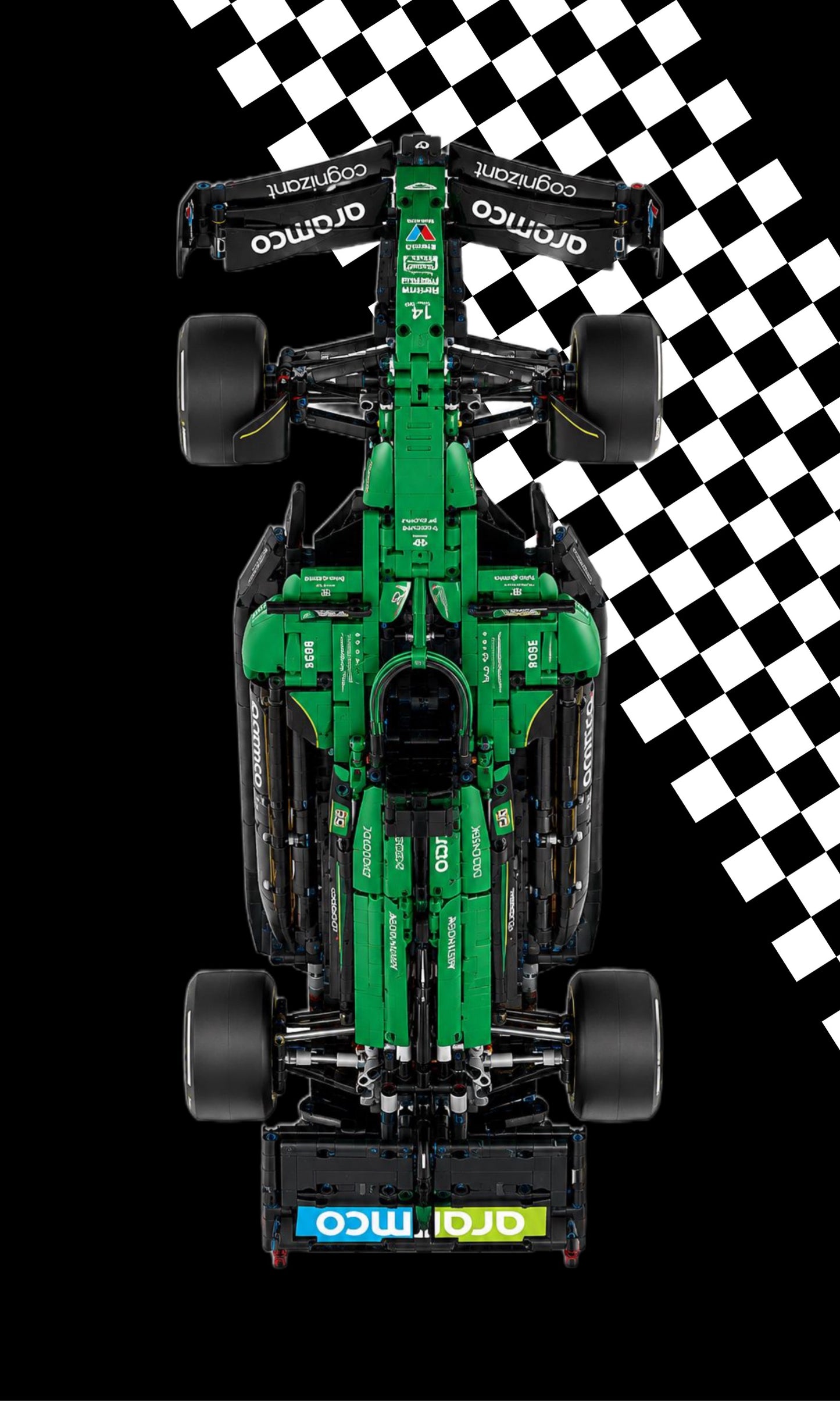 Kadris – LEGO® Technic F1 Aston Martin Aramco AMR25 42240 – visuel 30