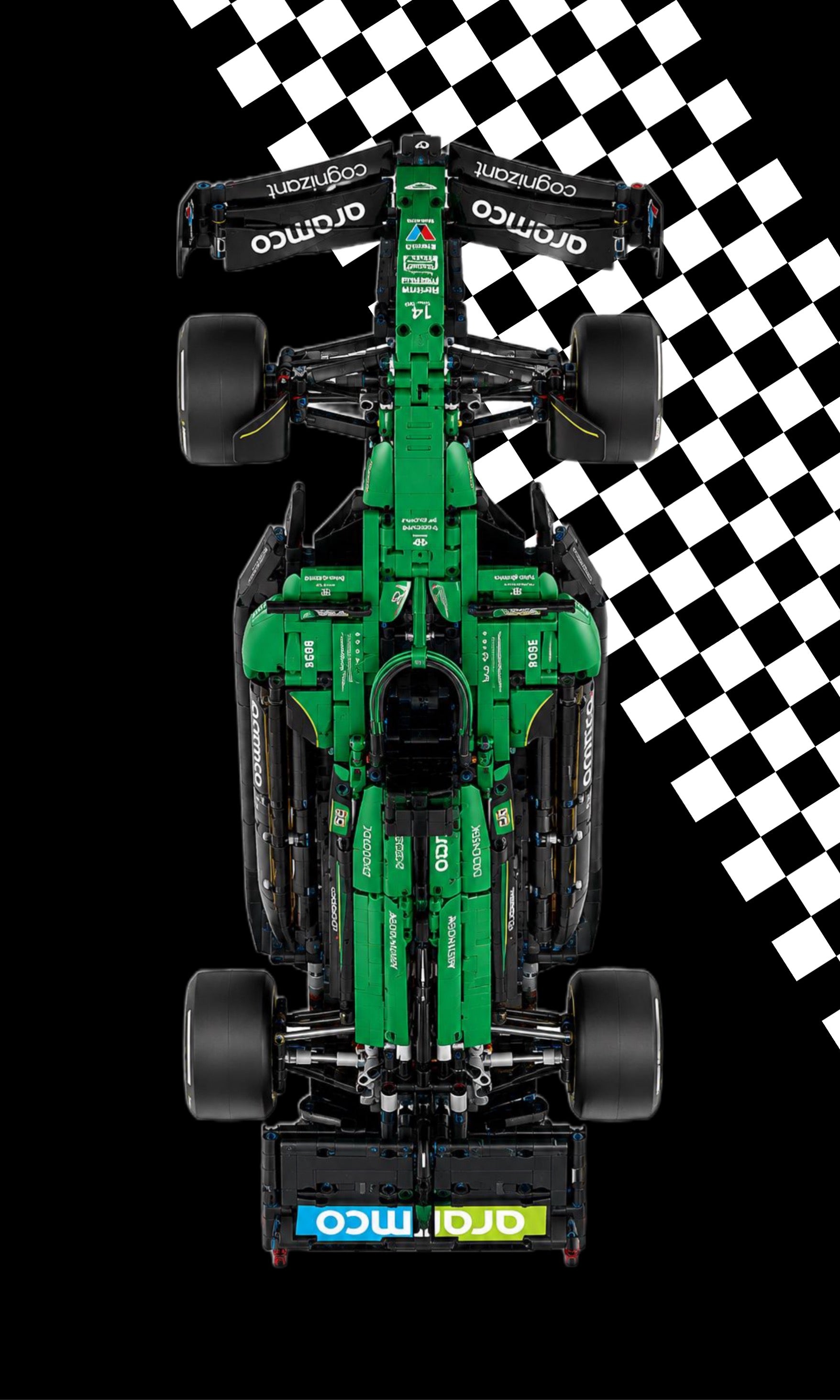 Kadris – LEGO® Technic F1 Aston Martin Aramco AMR25 42240 – visuel 30