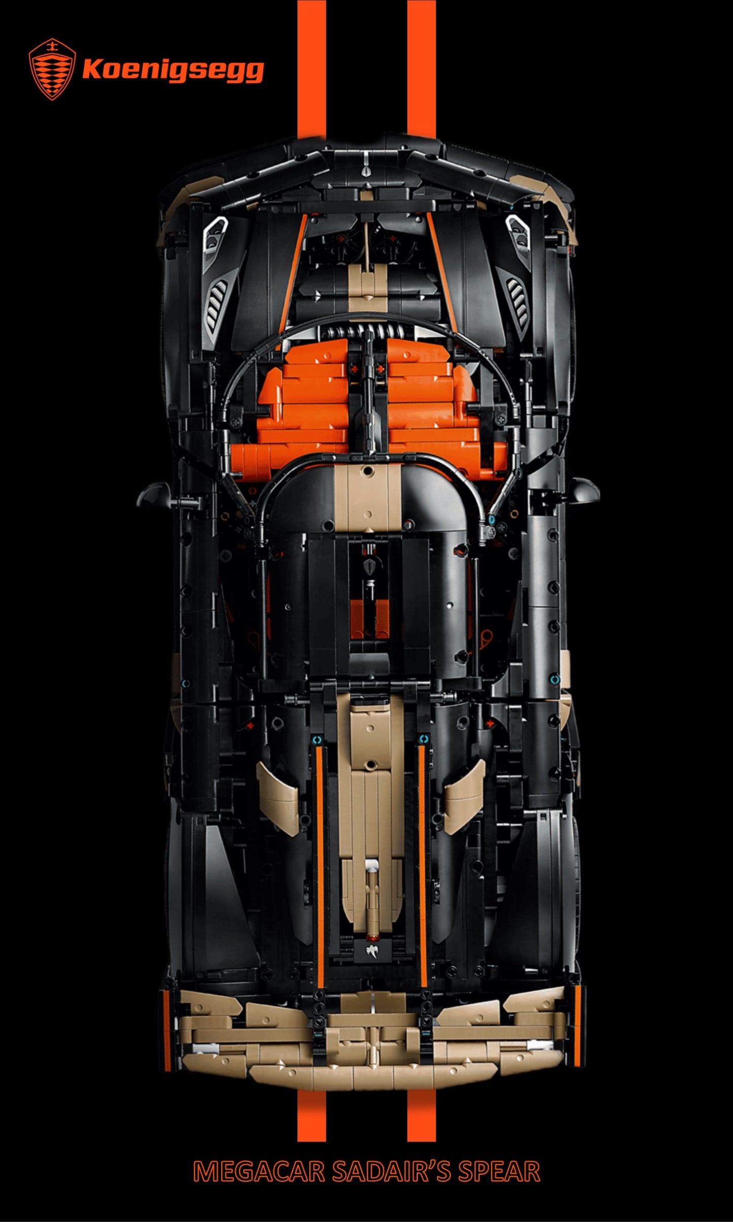 Megacar Sadair's Spear de Koenigsegg LEGO 42232-6