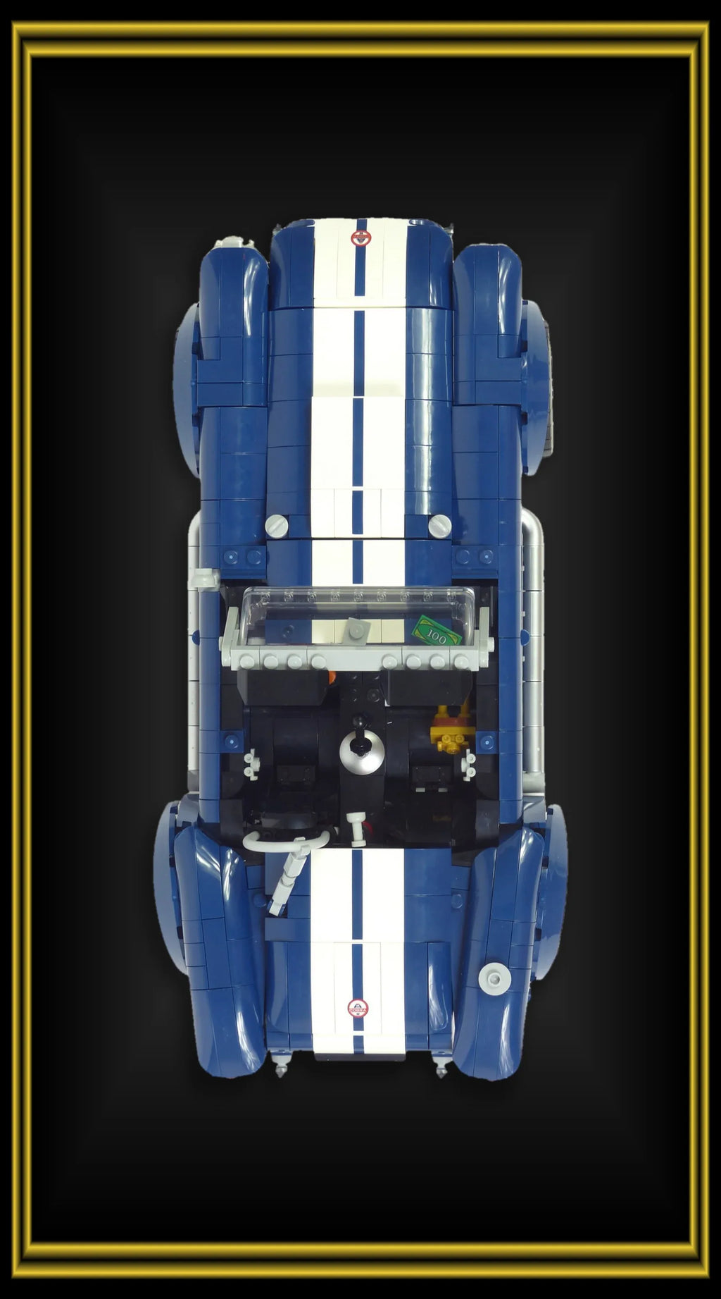 Tableau pour Shelby Cobra 427S/C LEGO Icons 10357 - Kadris