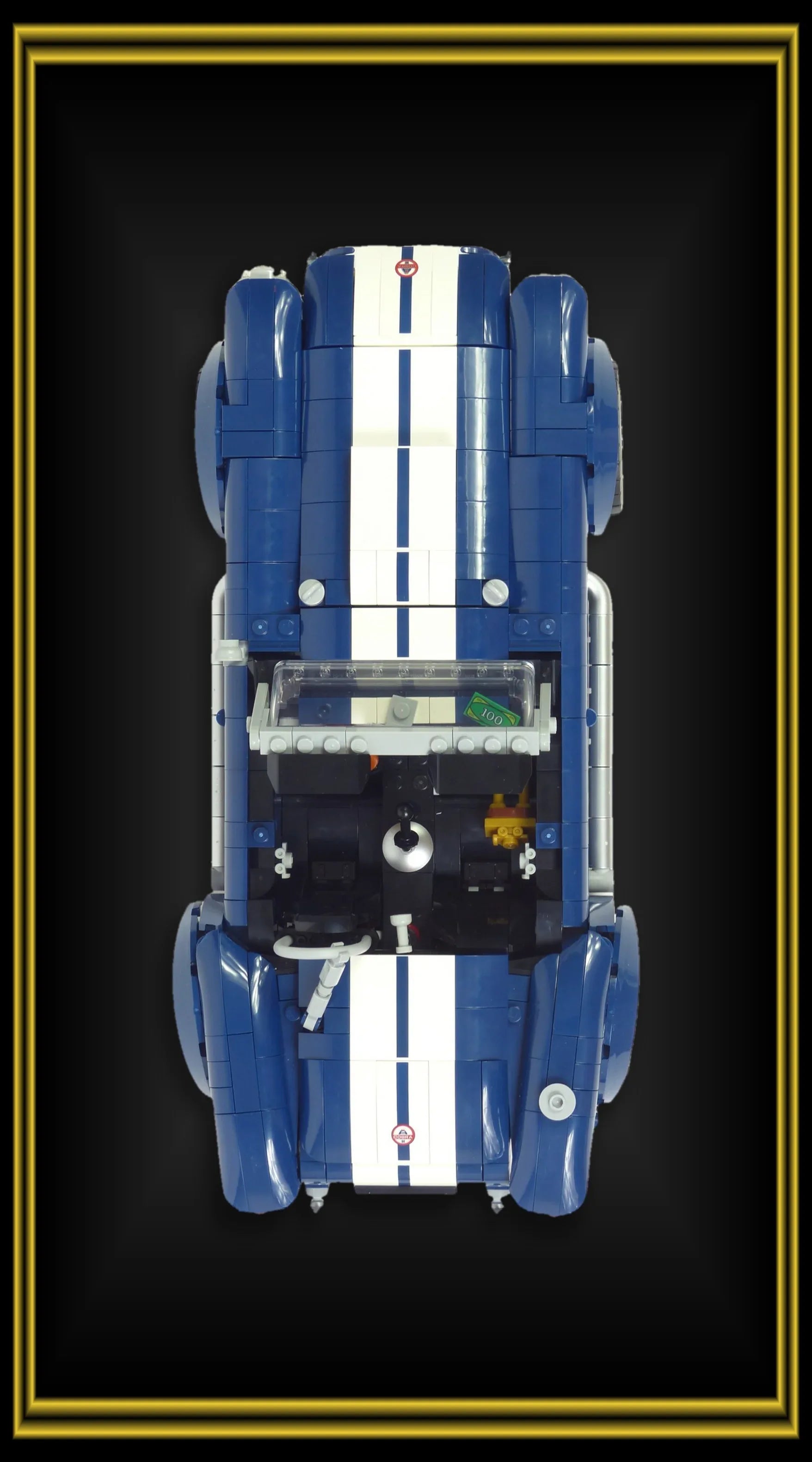 Tableau pour Shelby Cobra 427S/C LEGO Icons 10357 - Kadris