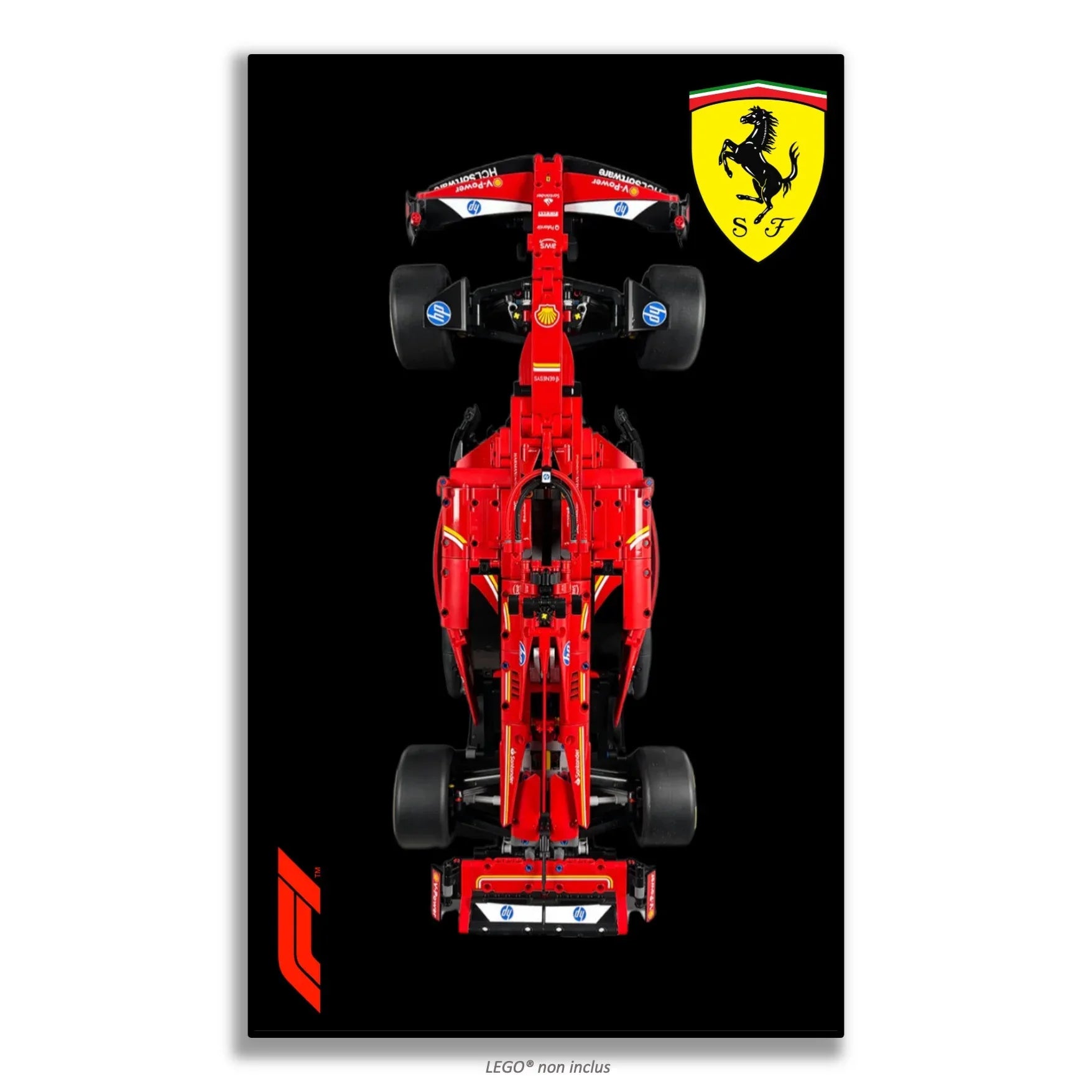 Tableau pour F1 Ferrari LEGO Technic 42207 - Kadris