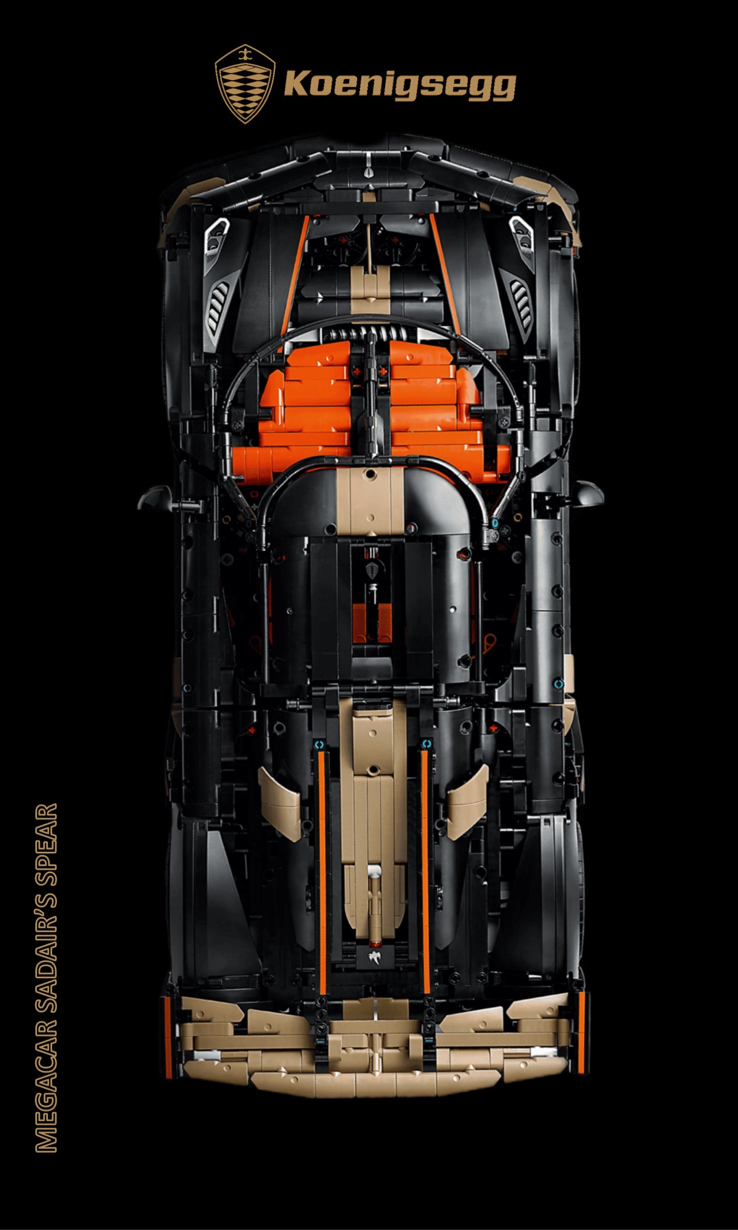 Megacar Sadair's Spear de Koenigsegg LEGO 42232-8