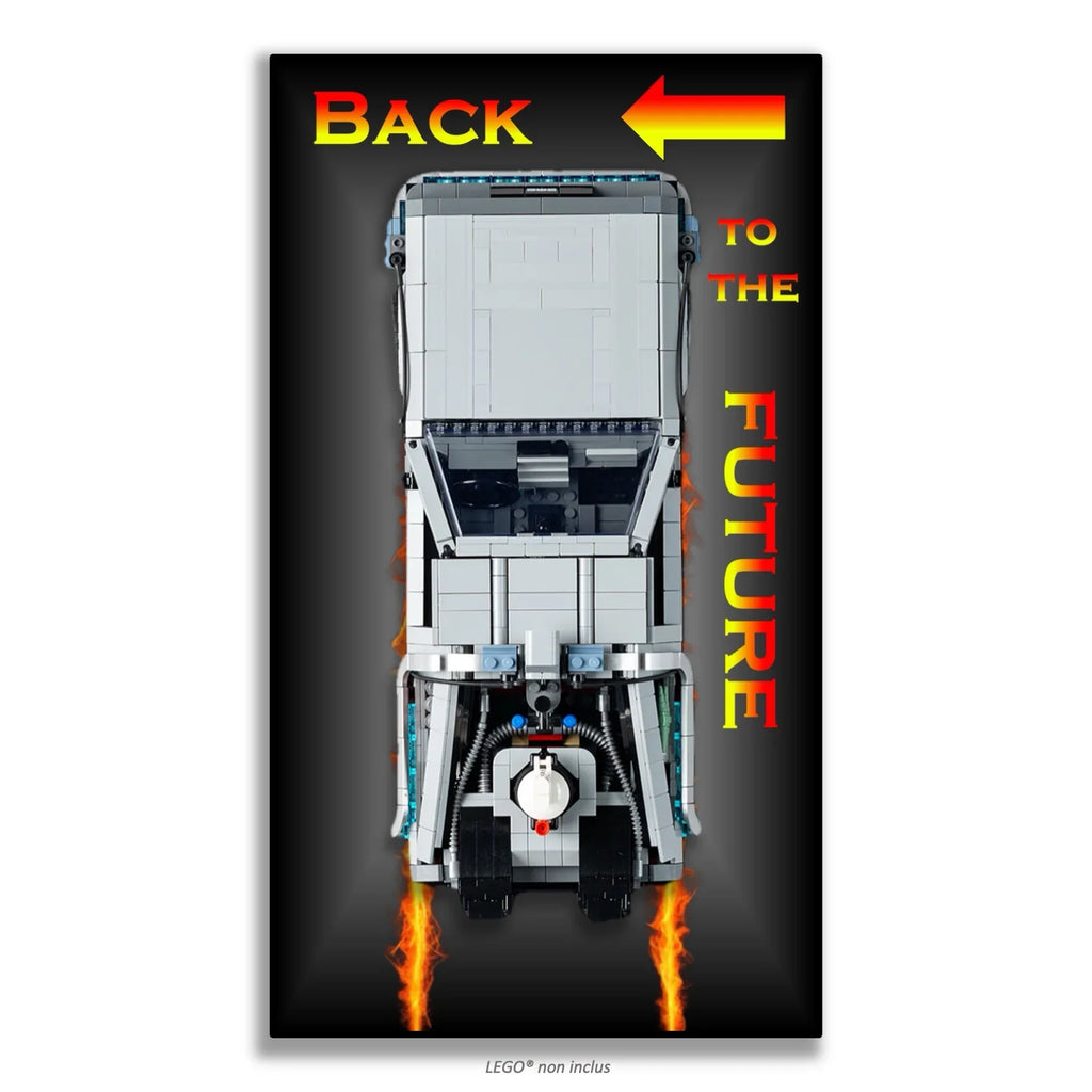 Tableau pour DeLorean BTTF LEGO Icons 10300 - Kadris