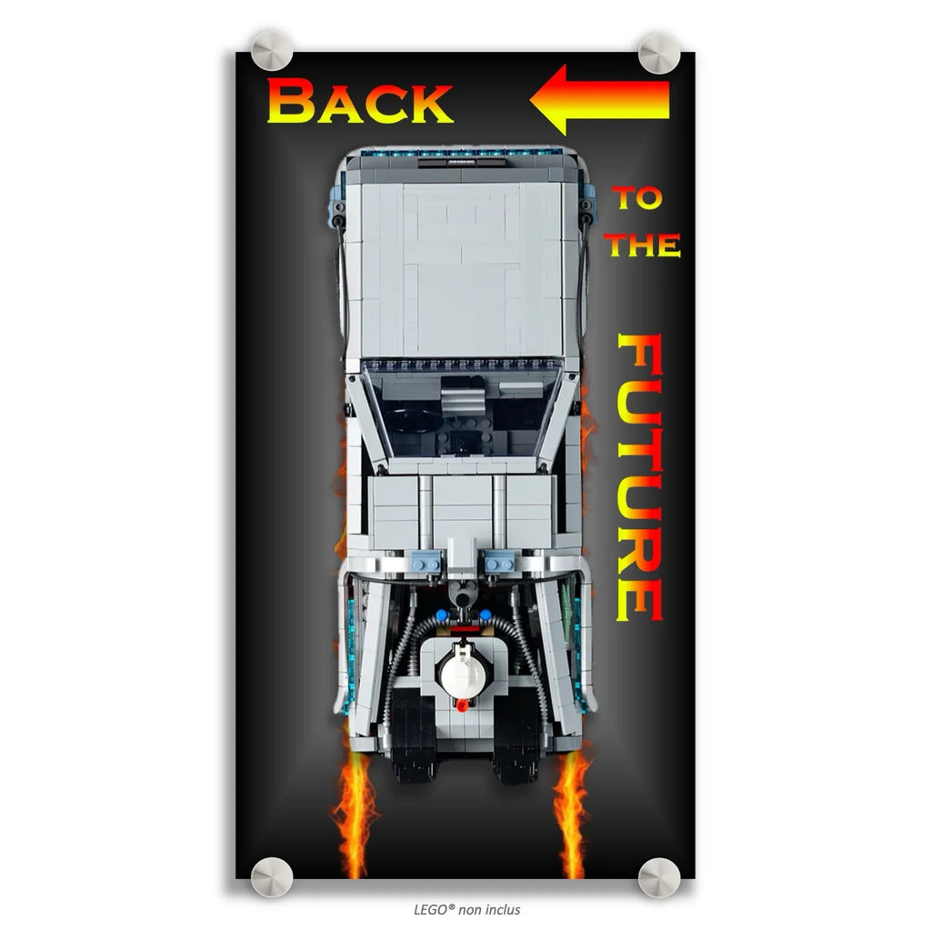 Tableau pour DeLorean BTTF LEGO Icons 10300 - Kadris