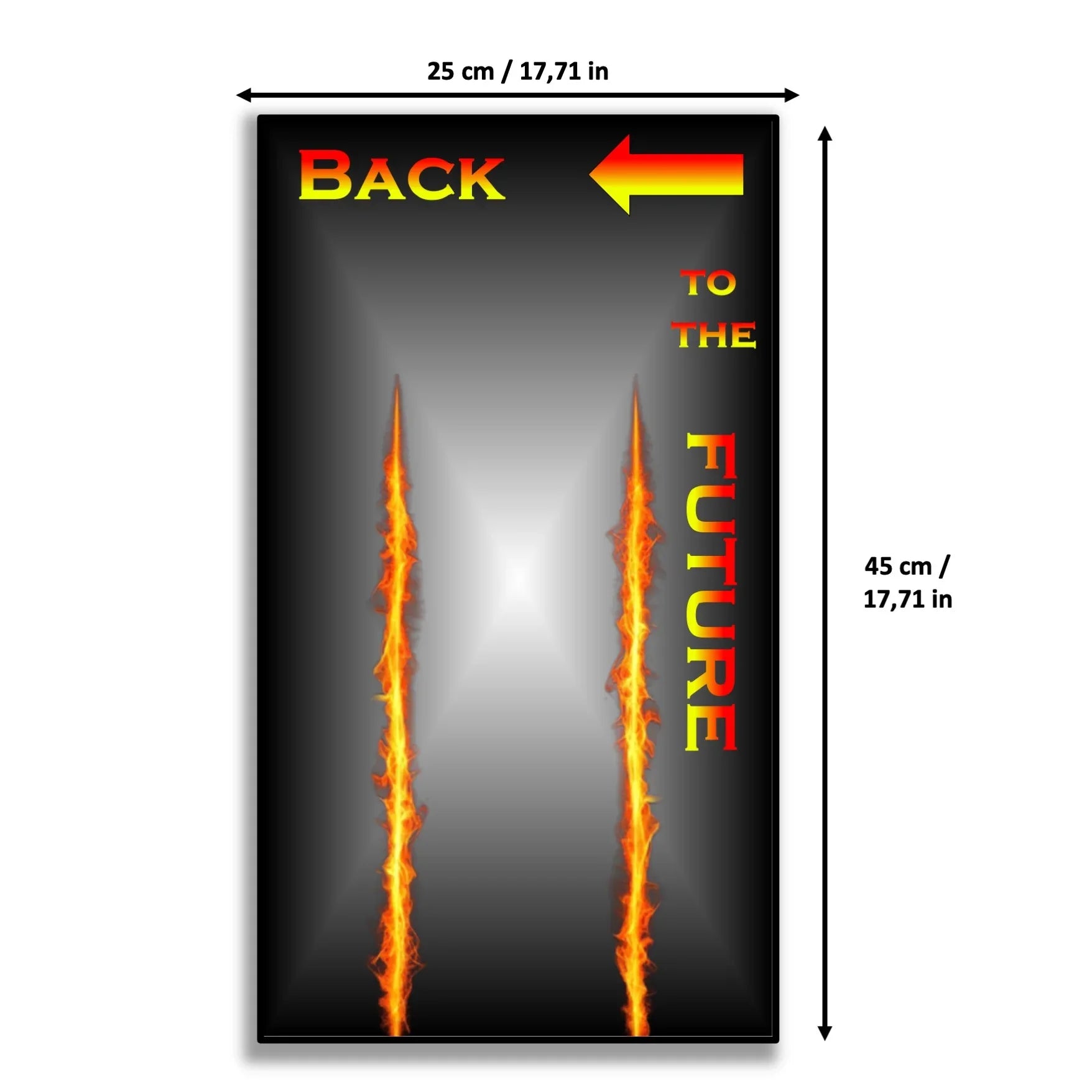 Tableau pour DeLorean BTTF LEGO Icons 10300 - Kadris