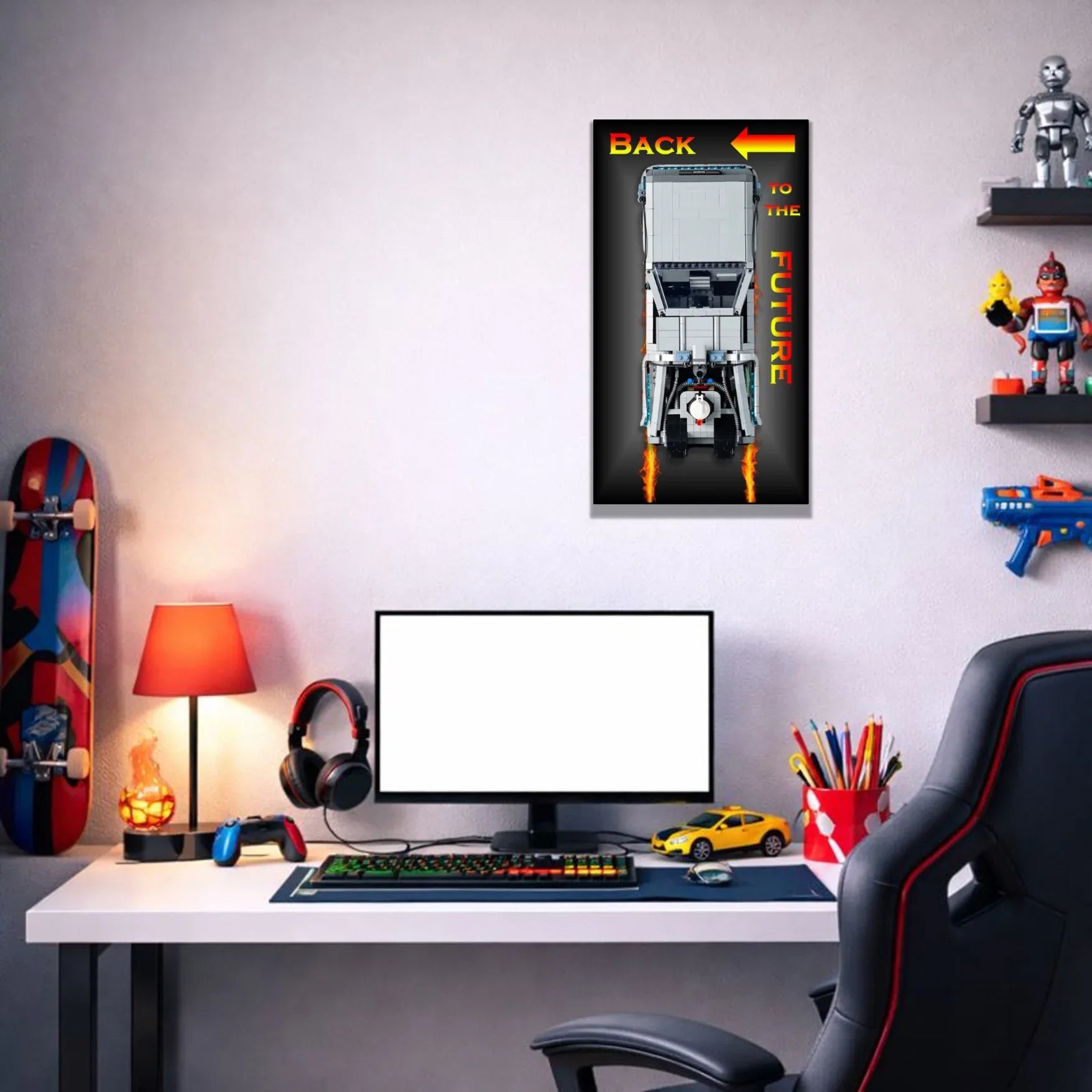 Tableau pour DeLorean BTTF LEGO Icons 10300 - Kadris