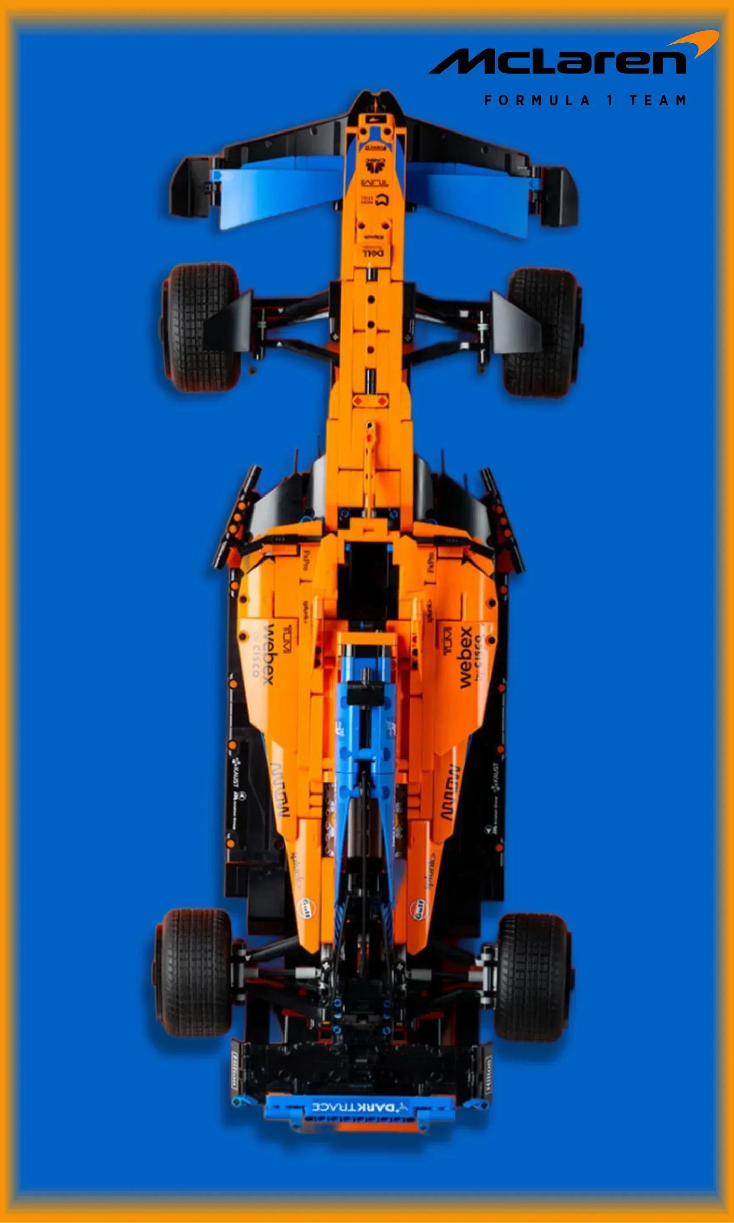 Tableau mural pour F1 McLaren LEGO 42141 - Kadris