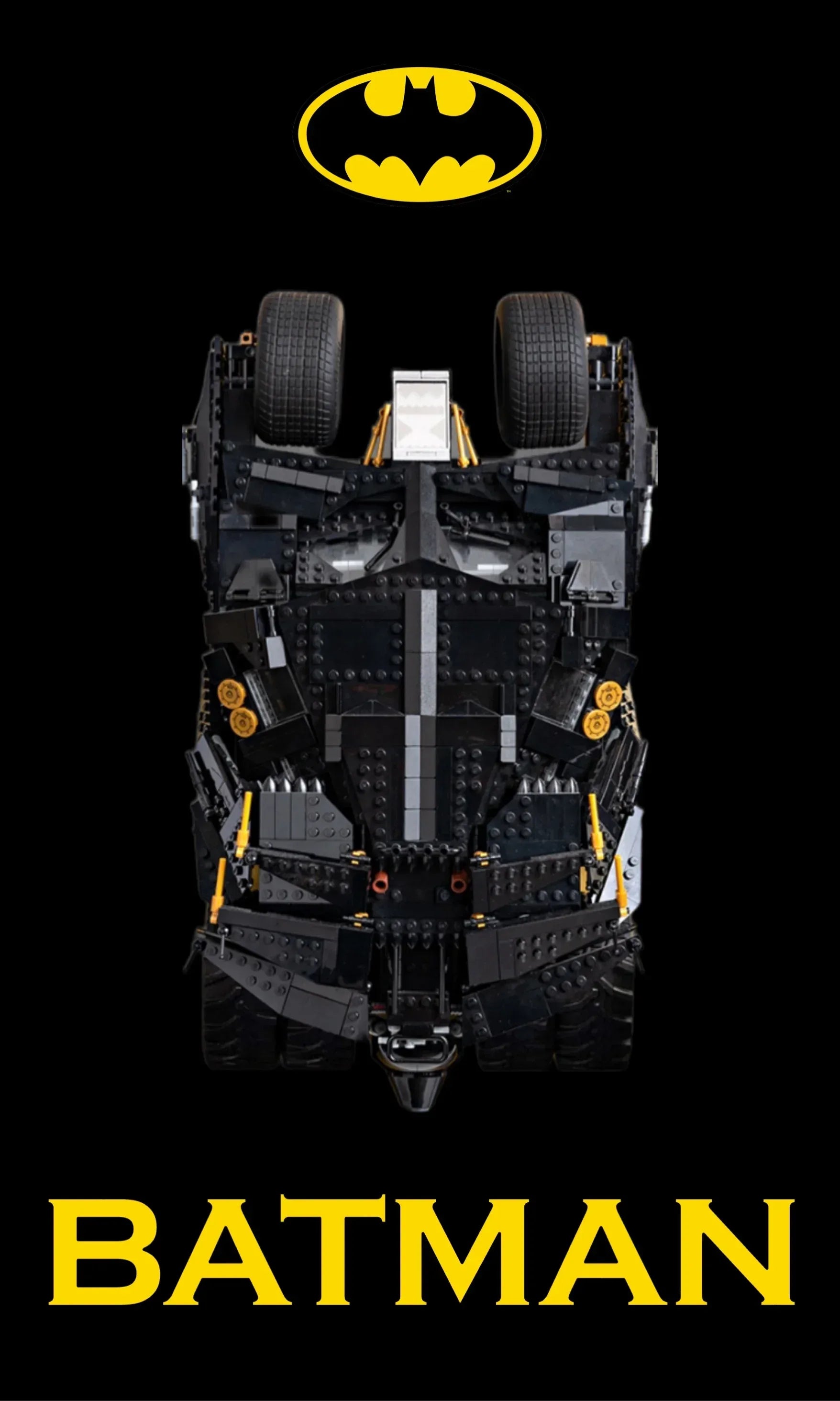 Tableau mural pour Batmobile Tumbler LEGO 76240 - Kadris