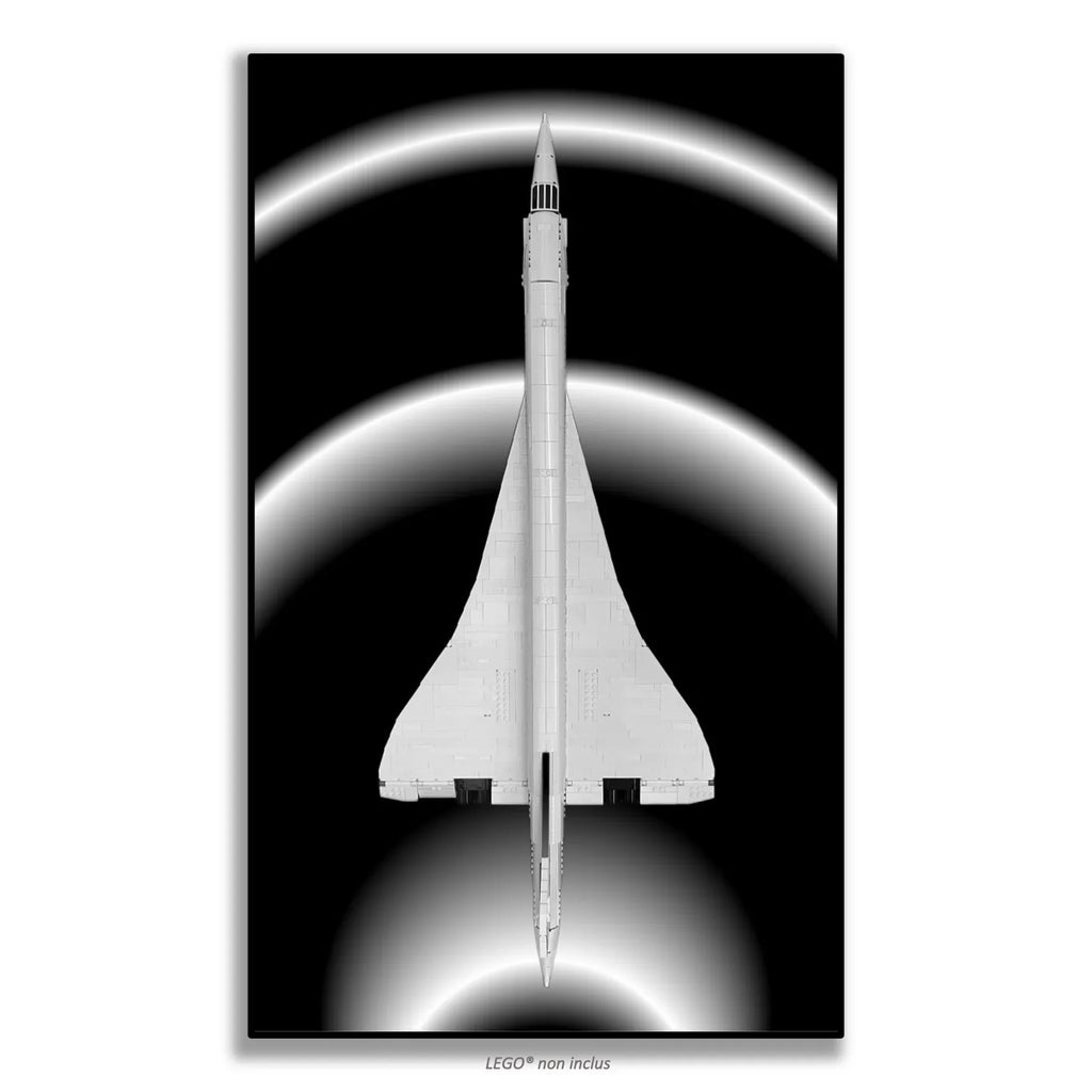 Tableau pour Concorde LEGO Icons 10318 - Kadris