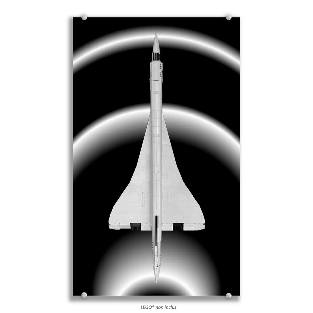 Tableau pour Concorde LEGO Icons 10318 - Kadris