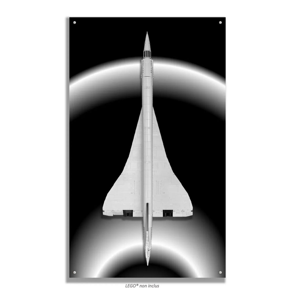 Tableau mural pour Concorde LEGO 10318 - Kadris