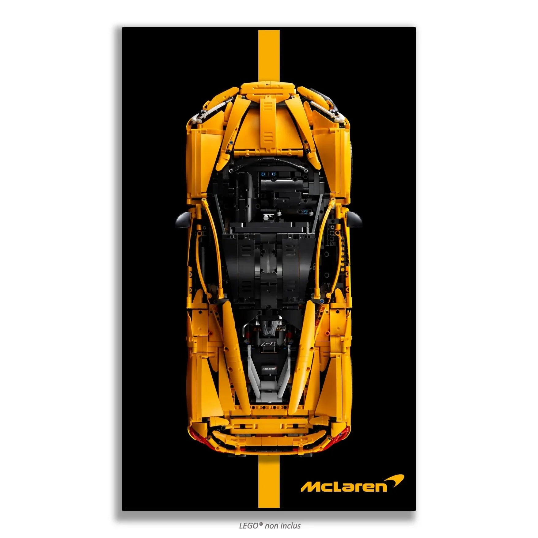 Tableau pour McLaren P1 LEGO Technic 42172 - Kadris