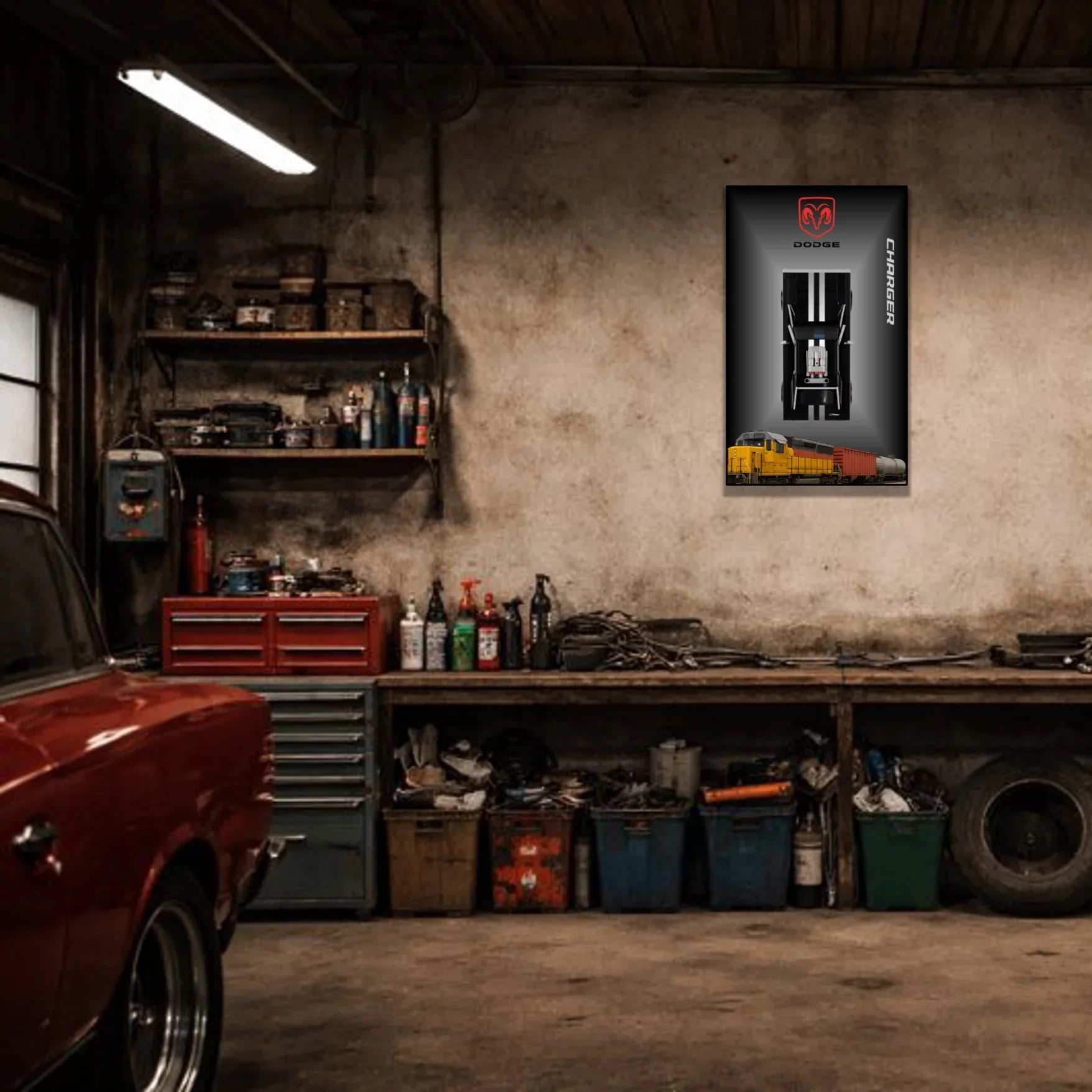 Tableau pour La Dodge Charger de Dom LEGO Technic 4111 - Kadris