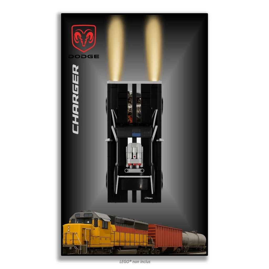 Tableau pour La Dodge Charger de Dom LEGO Technic 4111 - Kadris