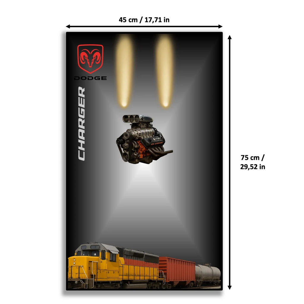 Tableau pour La Dodge Charger de Dom LEGO Technic 4111 - Kadris