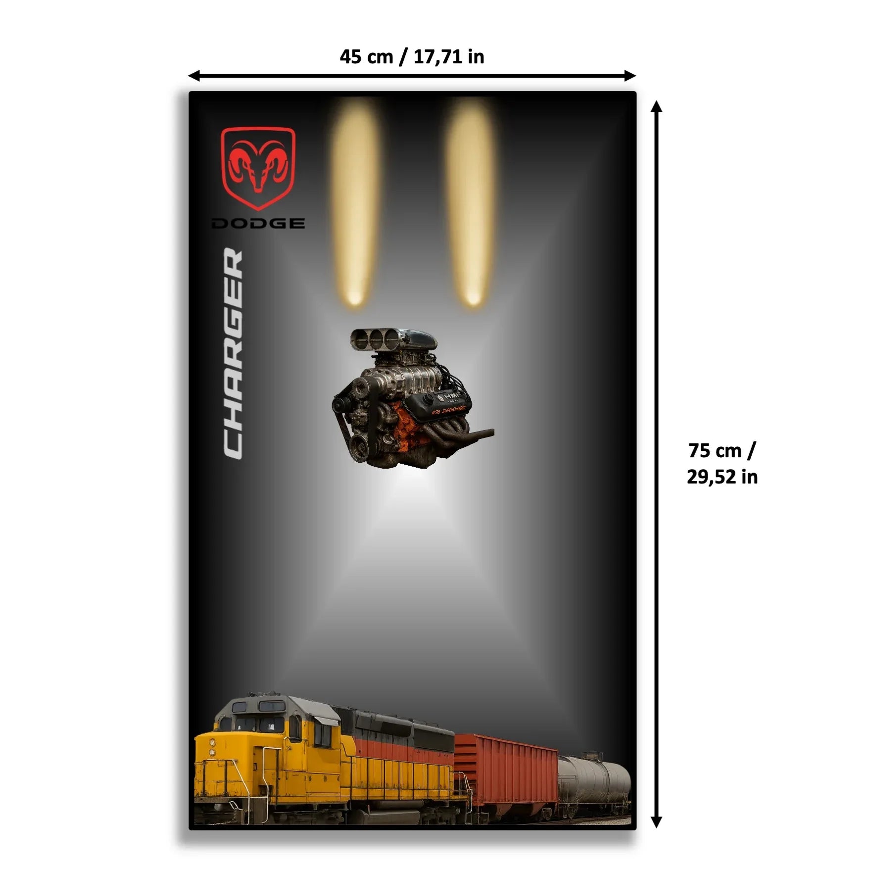 Tableau pour La Dodge Charger de Dom LEGO Technic 4111 - Kadris