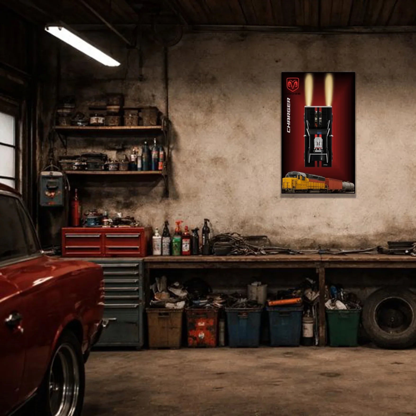 Tableau pour La Dodge Charger de Dom LEGO Technic 4111 - Kadris