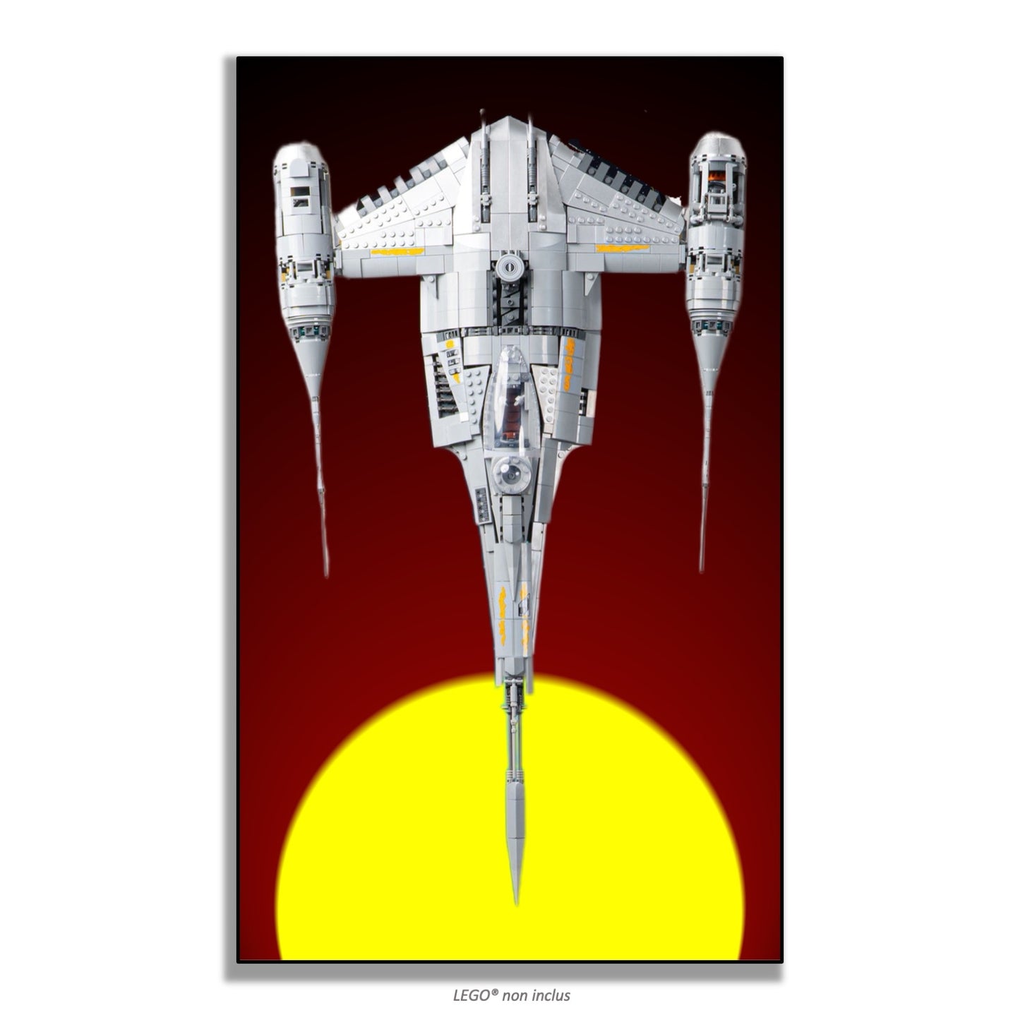 Kadris – LEGO® Star Wars Chasseur N-1 du Mandalorien 75442 – visuel 14