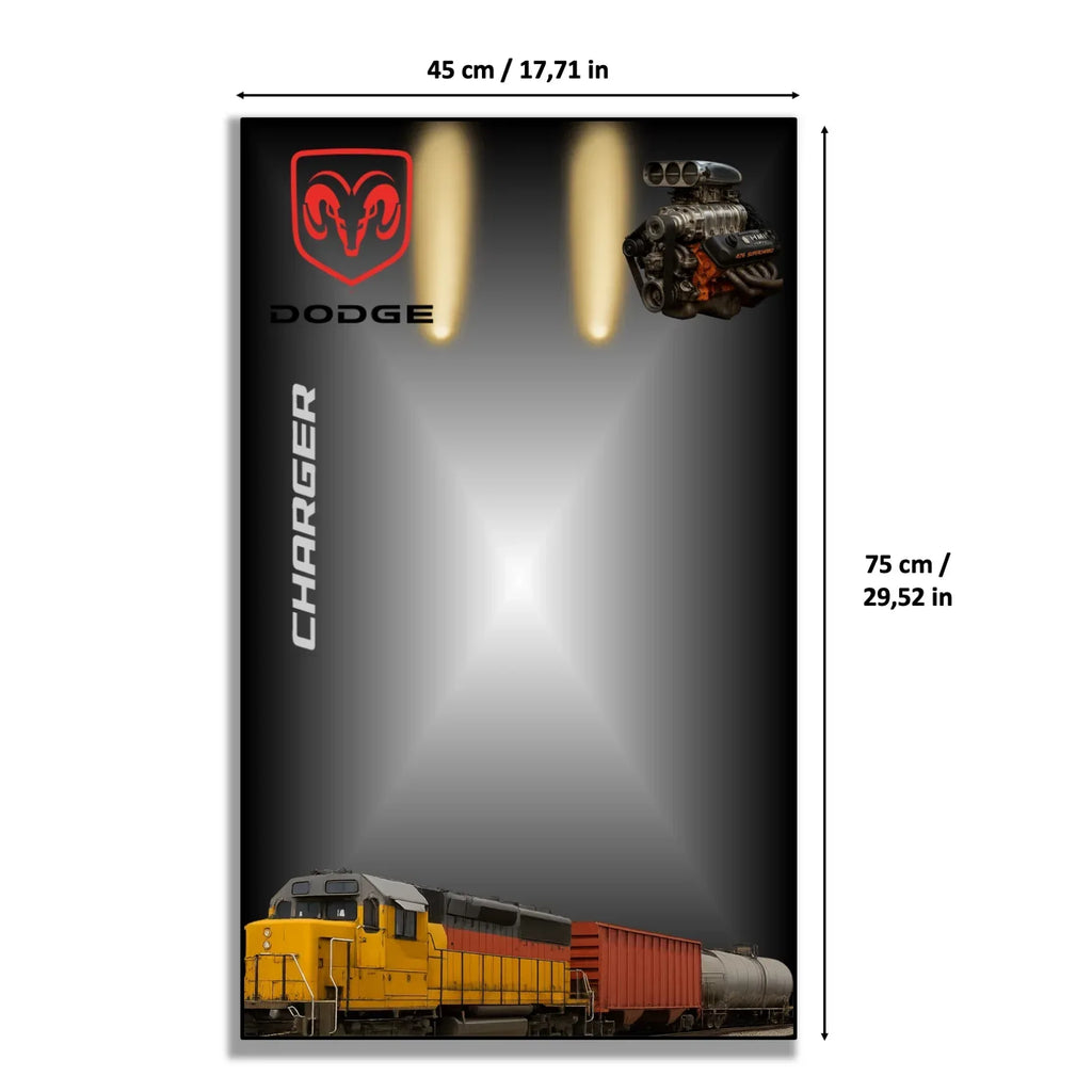 Tableau mural pour Dodge Charger de Dom LEGO 42111 - Kadris