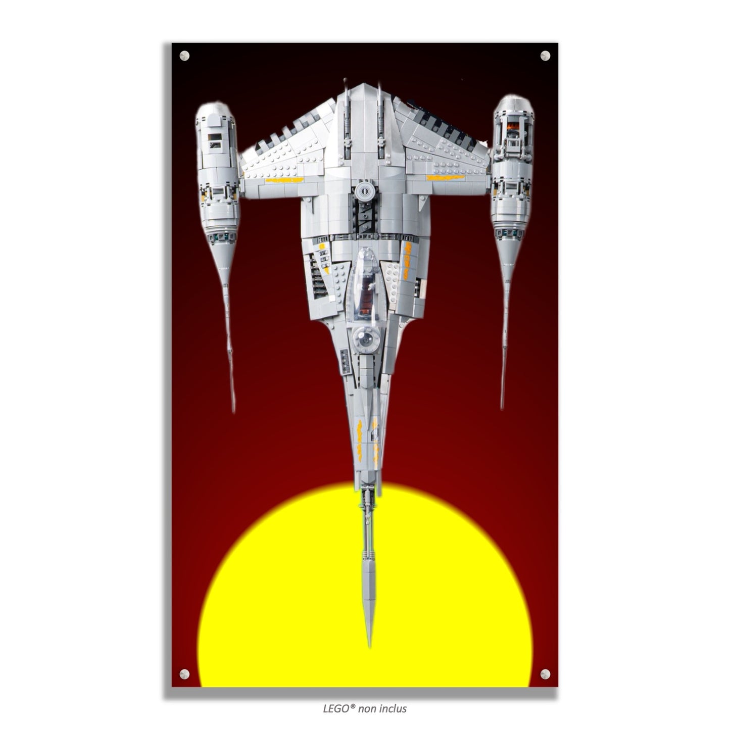 Kadris – LEGO® Star Wars Chasseur N-1 du Mandalorien 75442 – visuel 8