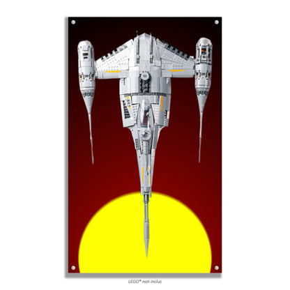 Kadris – LEGO® Star Wars Chasseur N-1 du Mandalorien 75442 – visuel 8