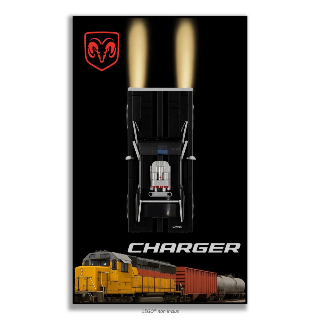 Tableau pour La Dodge Charger de Dom LEGO Technic 4111 - Kadris
