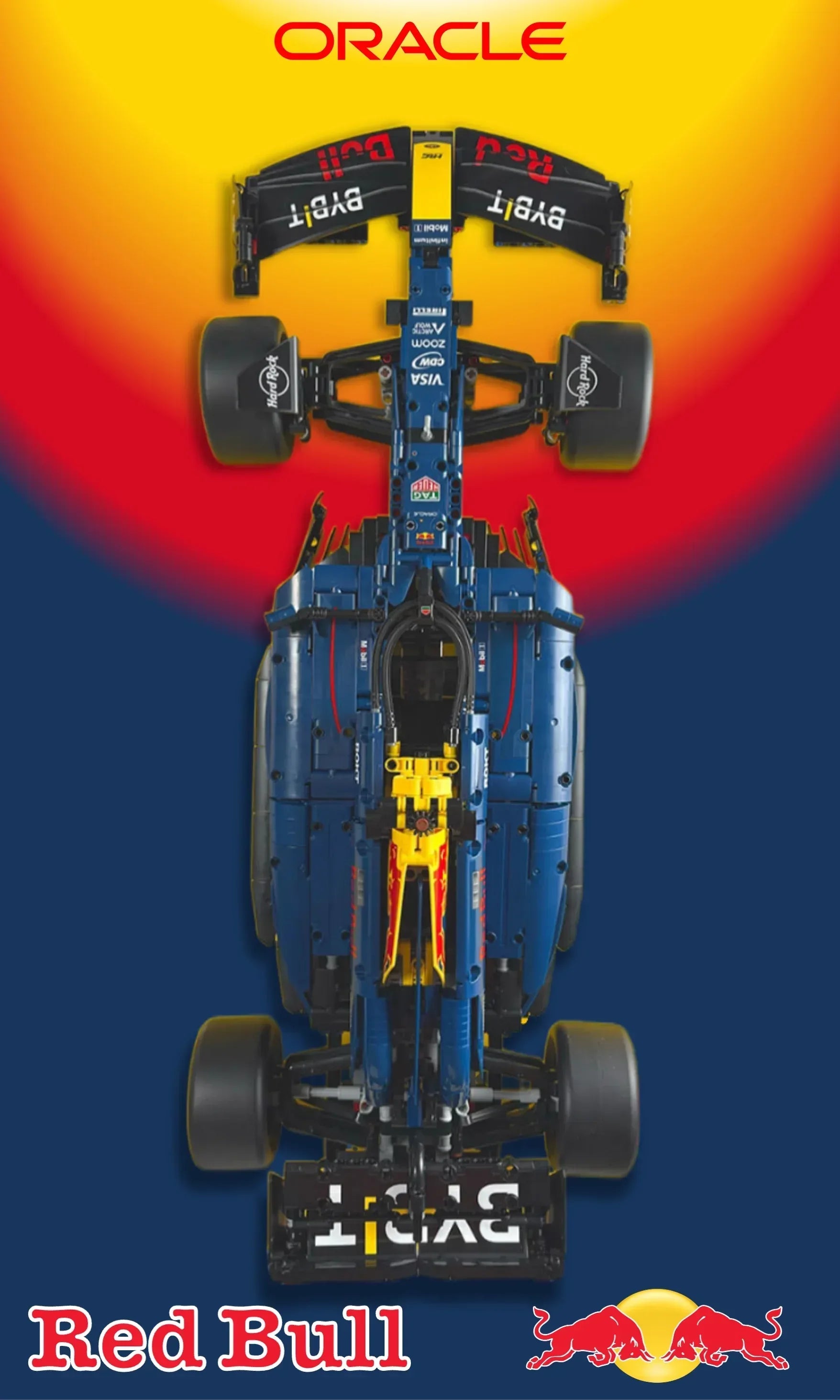 Tableau mural pour F1 RedBull LEGO 42206 - Kadris