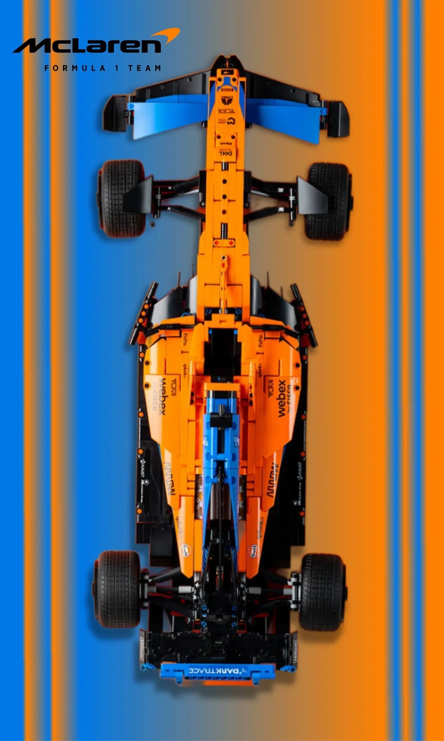 Tableau mural pour F1 McLaren LEGO 42141 - Kadris