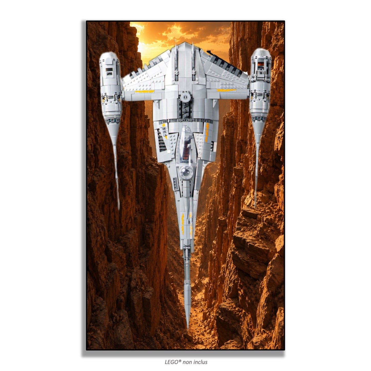 Kadris – LEGO® Star Wars Chasseur N-1 du Mandalorien 75442 – visuel 12