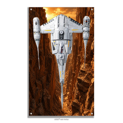 Kadris – LEGO® Star Wars Chasseur N-1 du Mandalorien 75442 – visuel 6