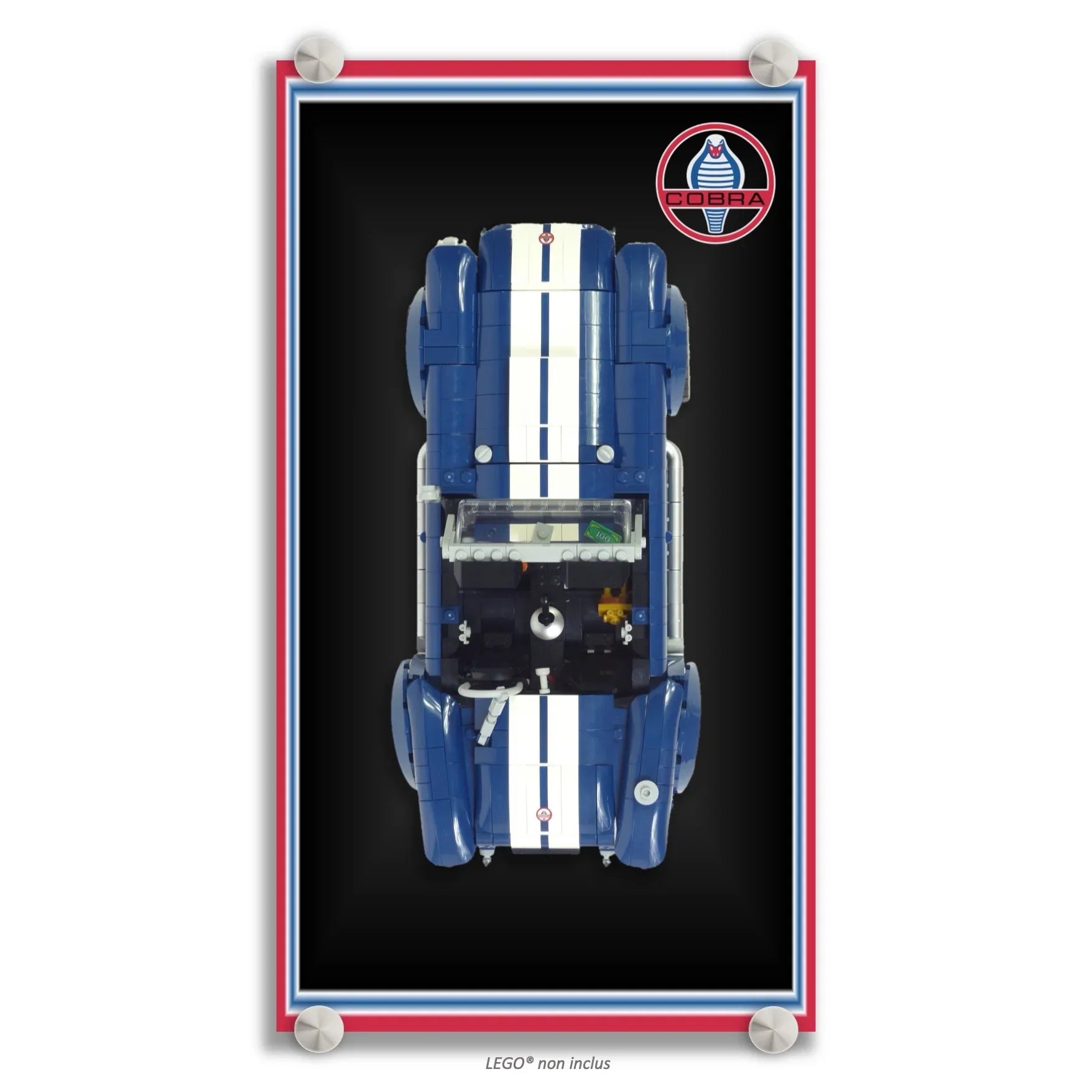 Tableau pour Shelby Cobra 427S/C LEGO Icons 10357 - Kadris
