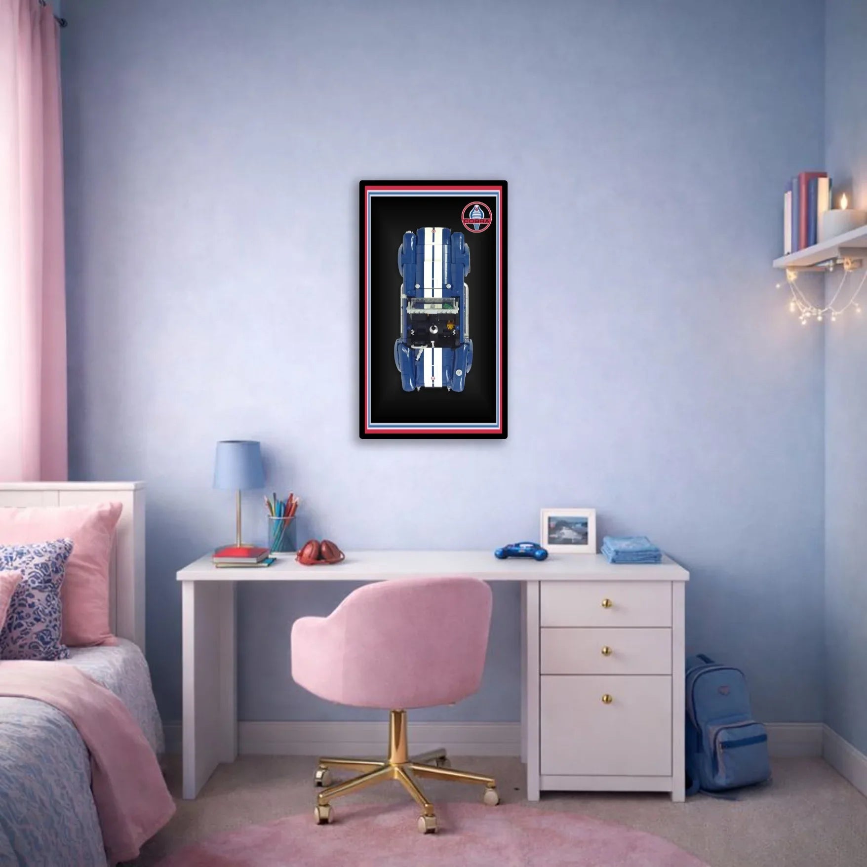 Tableau pour Shelby Cobra 427S/C LEGO Icons 10357 - Kadris