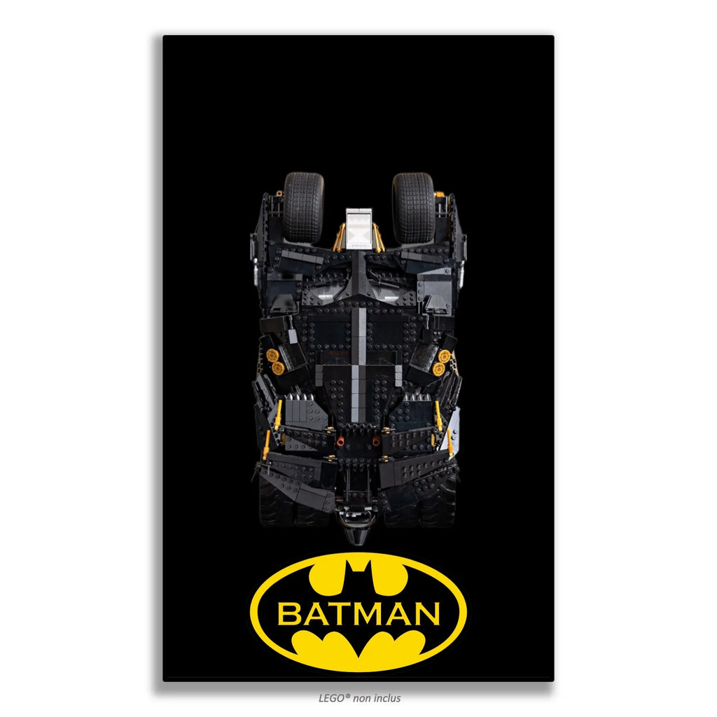 Tableau pour Batmobile Tumbler LEGO DC 76240 - Kadris