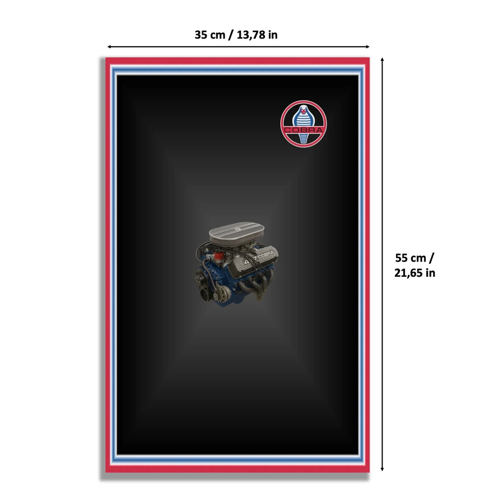 Tableau mural pour Shelby Cobra 427S/C LEGO 10357 - Kadris