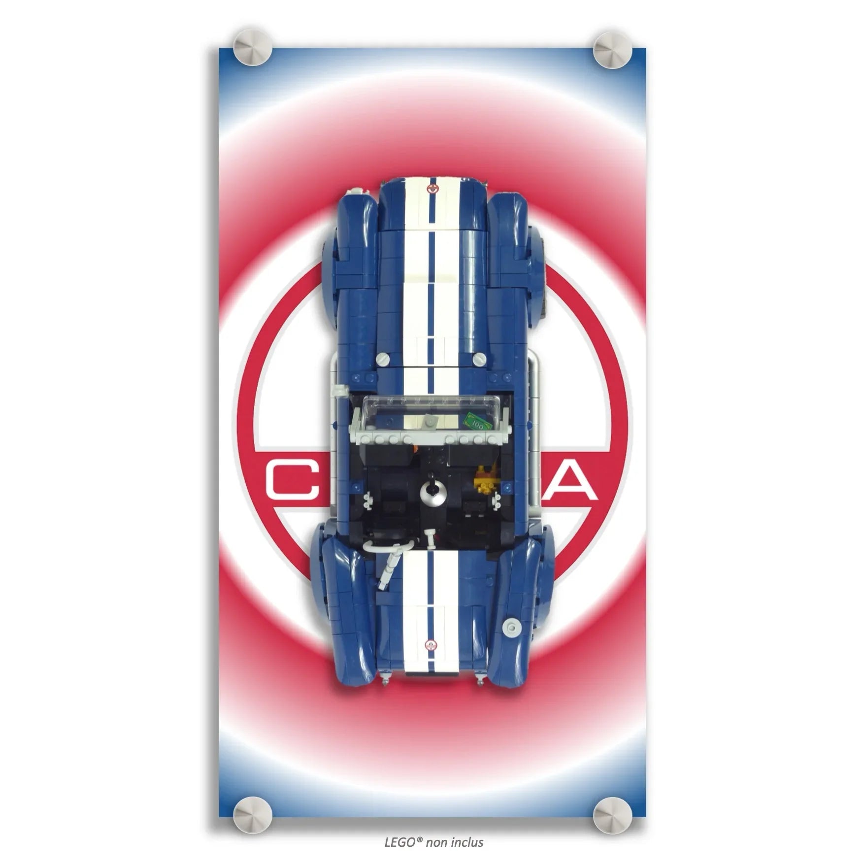 Tableau pour Shelby Cobra 427S/C LEGO Icons 10357 - Kadris