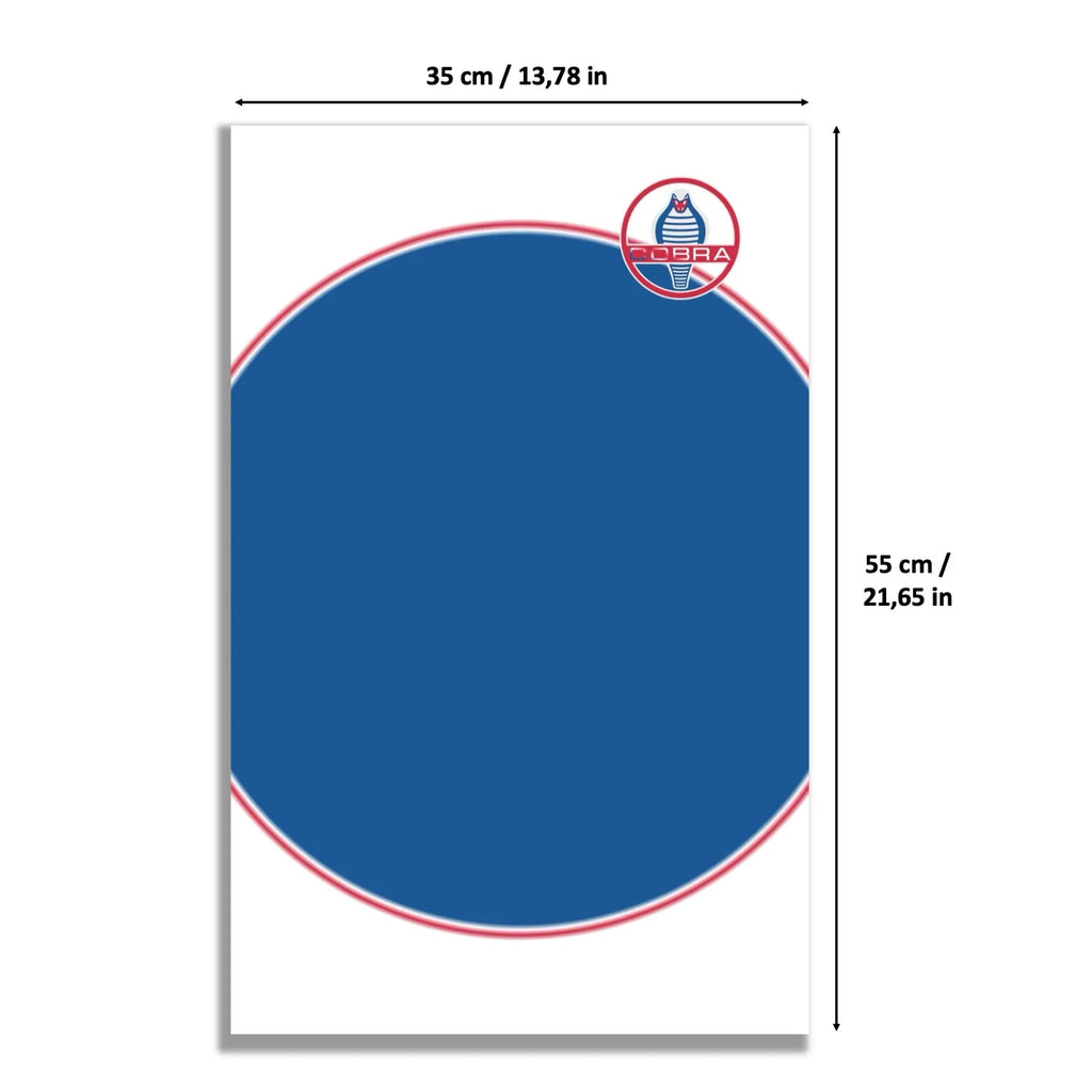 Tableau mural pour Shelby Cobra 427S/C LEGO 10357 - Kadris