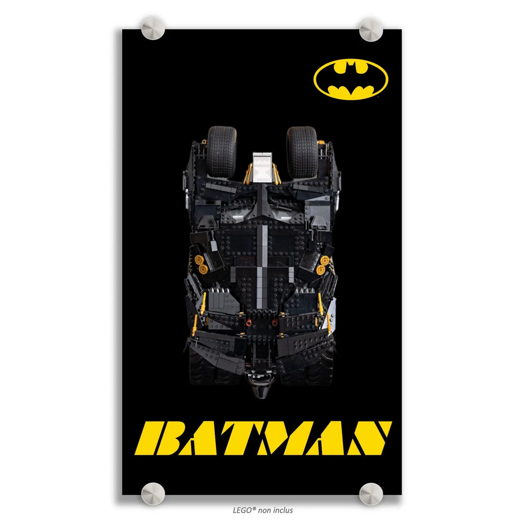Tableau pour Batmobile Tumbler LEGO DC 76240 - Kadris
