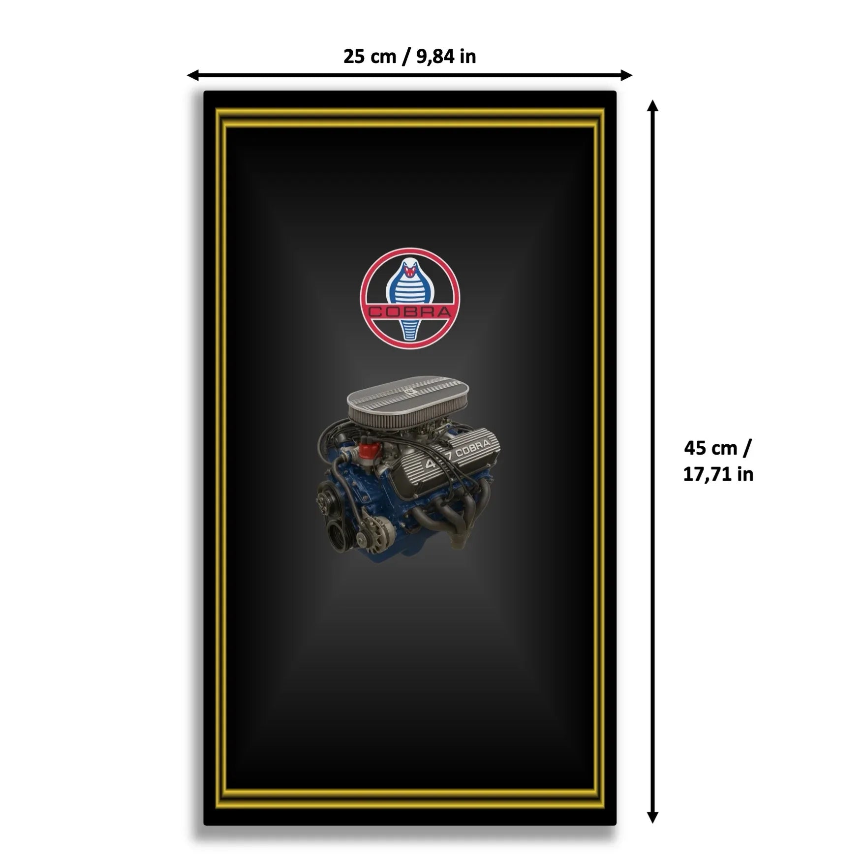 Tableau pour Shelby Cobra 427S/C LEGO Icons 10357 - Kadris