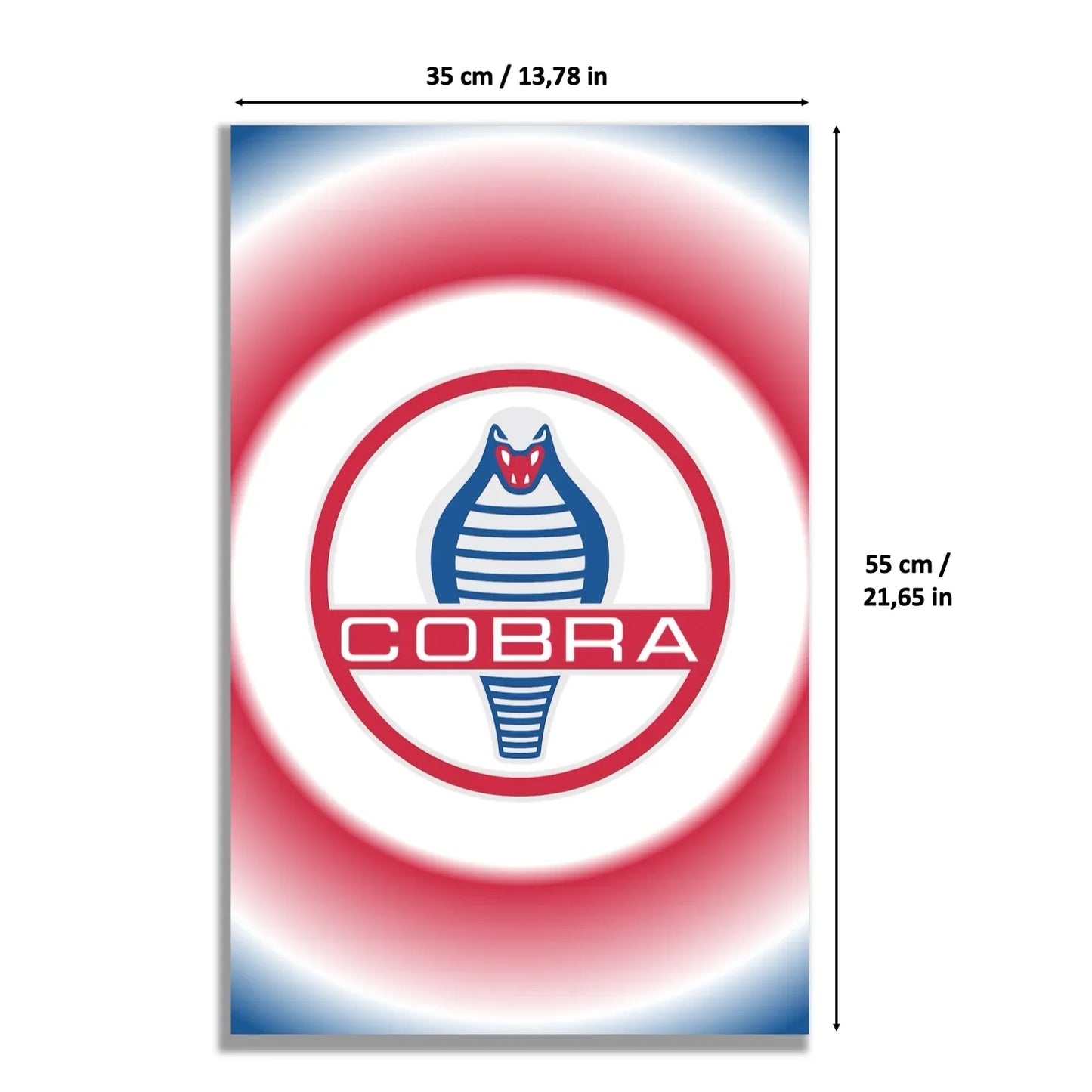 Tableau mural pour Shelby Cobra 427S/C LEGO 10357 - Kadris