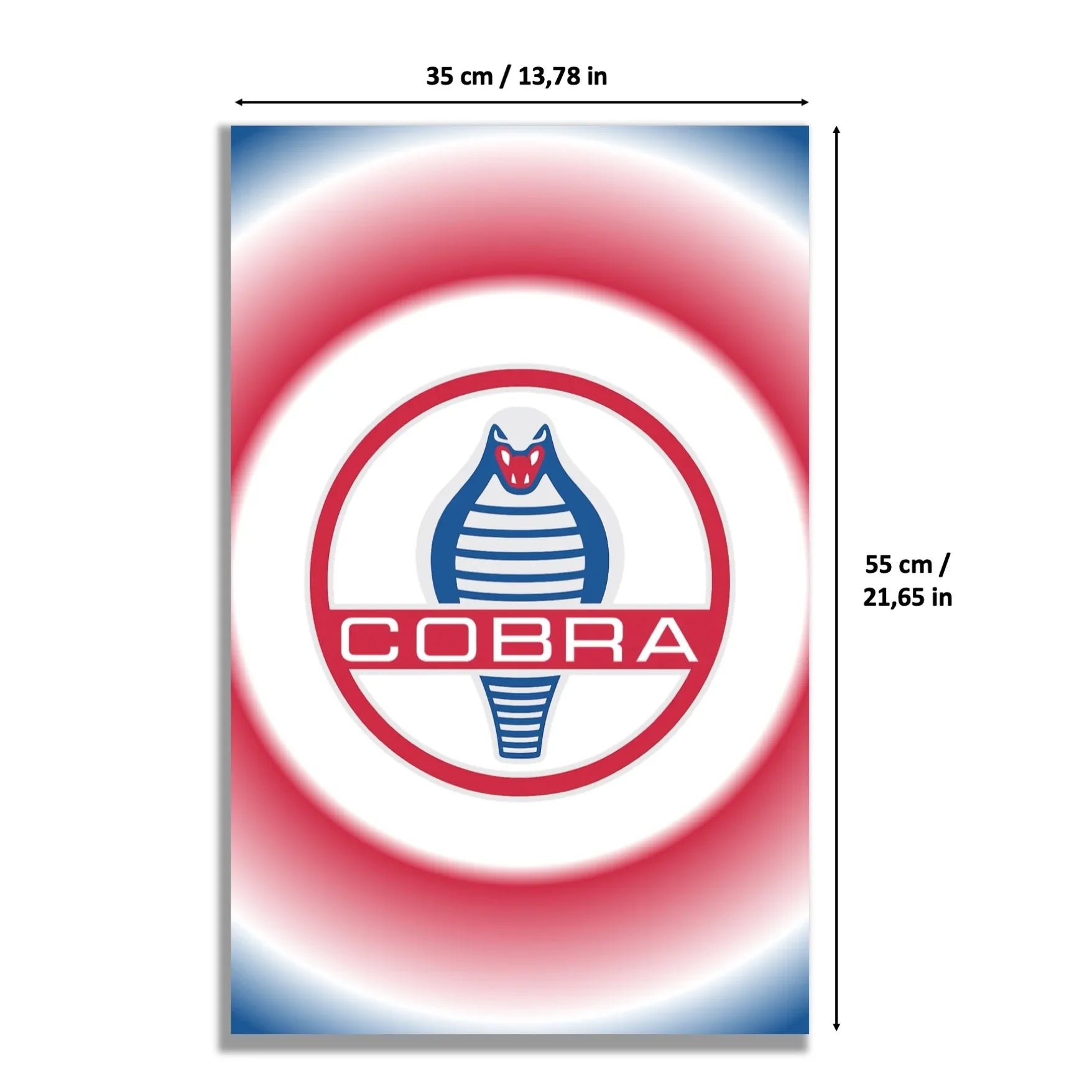 Tableau mural pour Shelby Cobra 427S/C LEGO 10357 - Kadris