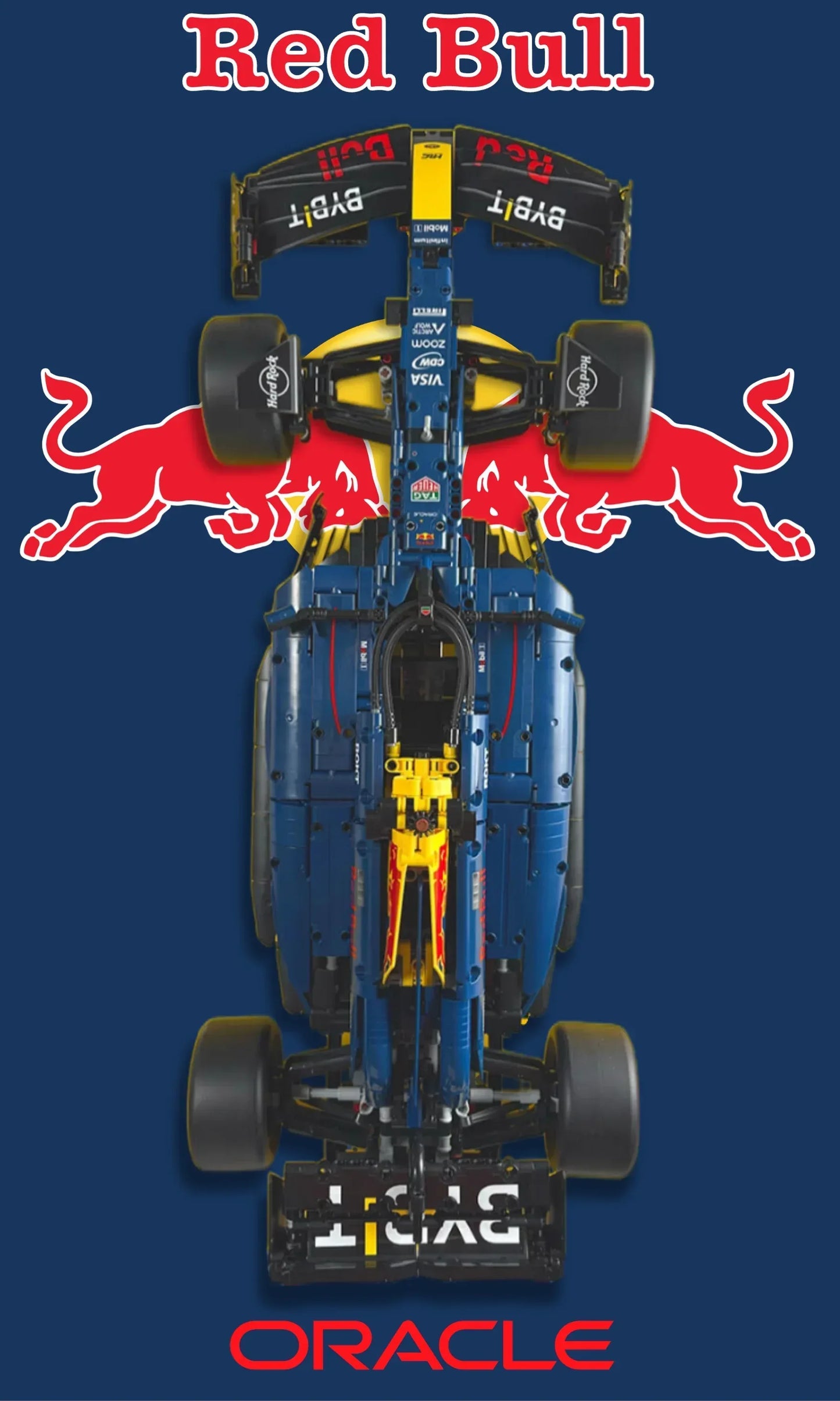 Tableau mural pour F1 RedBull LEGO 42206 - Kadris