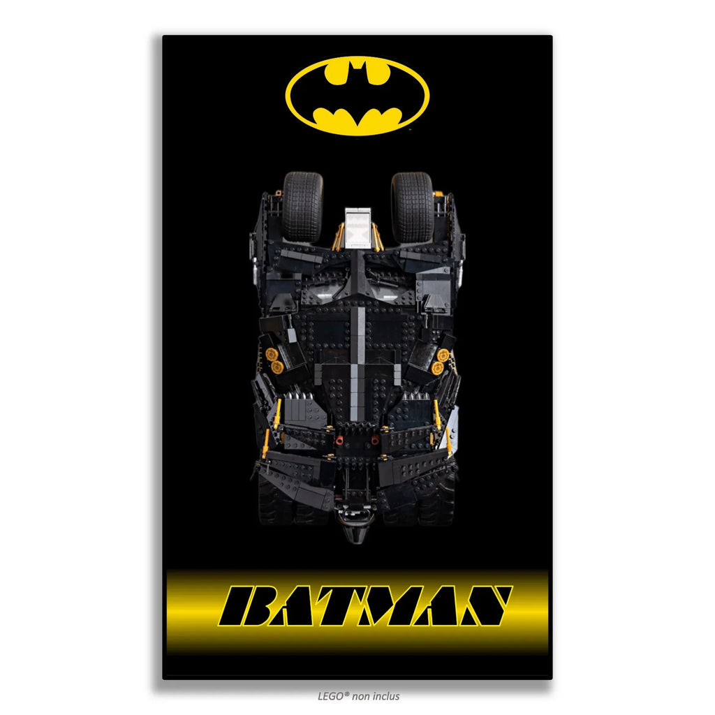 Tableau pour Batmobile Tumbler LEGO DC 76240 - Kadris