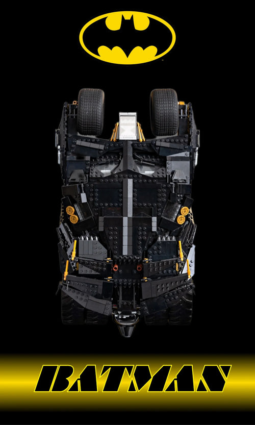 Tableau pour Batmobile Tumbler LEGO DC 76240 - Kadris